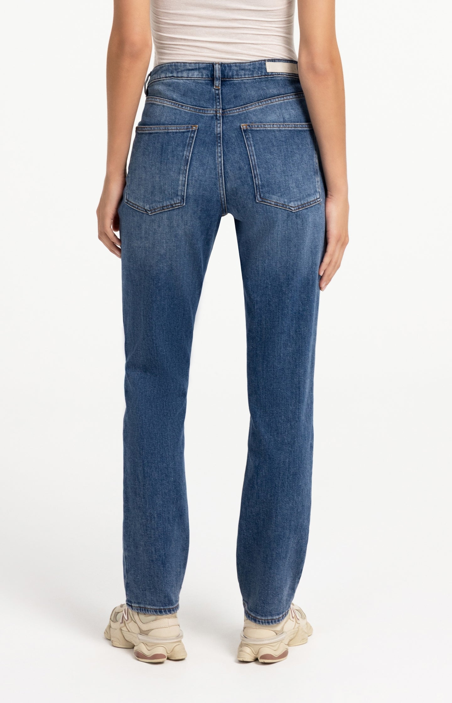Straight slim denim jeans - L32