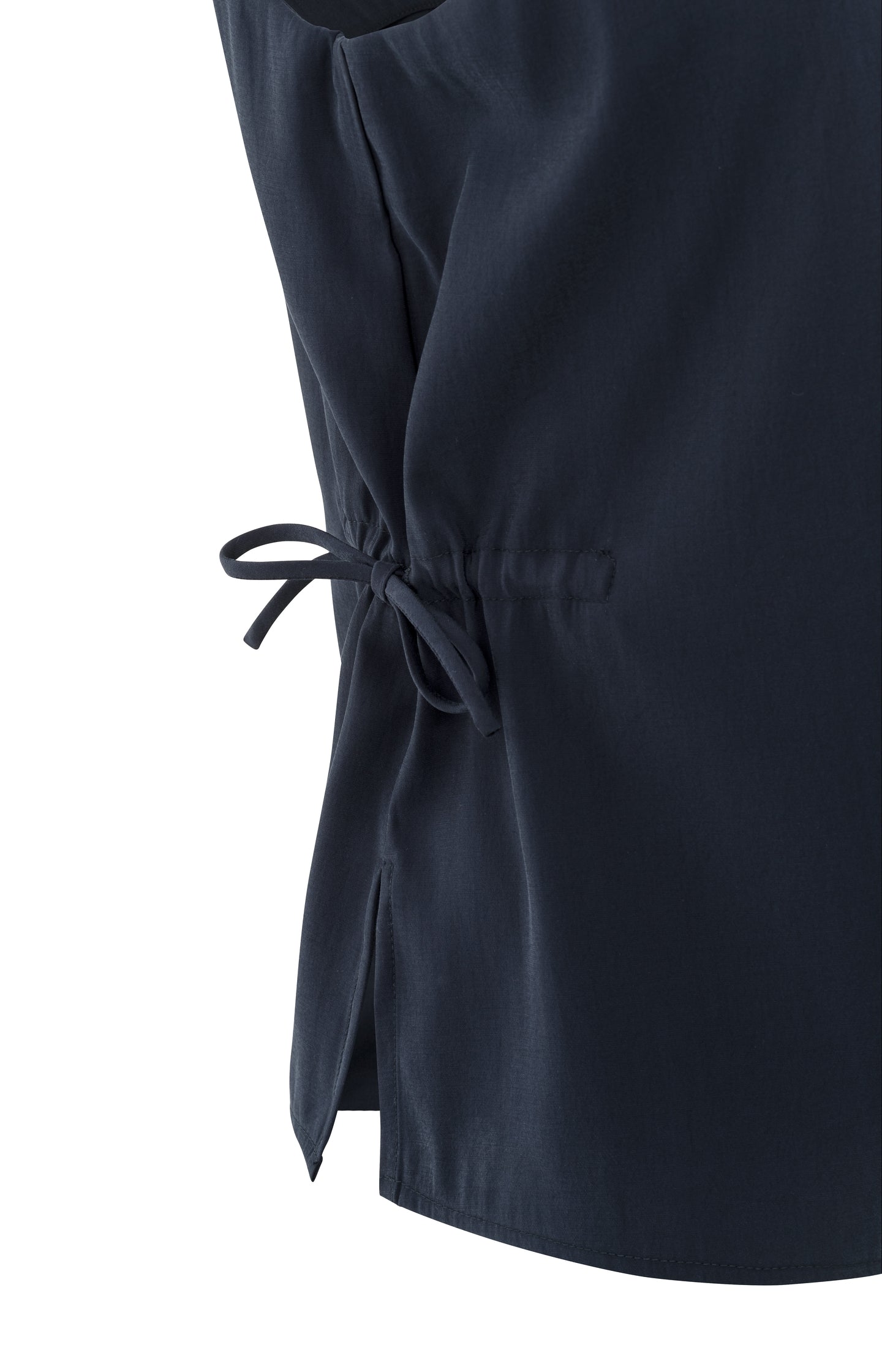 Strappy top with drawstring detail at sides