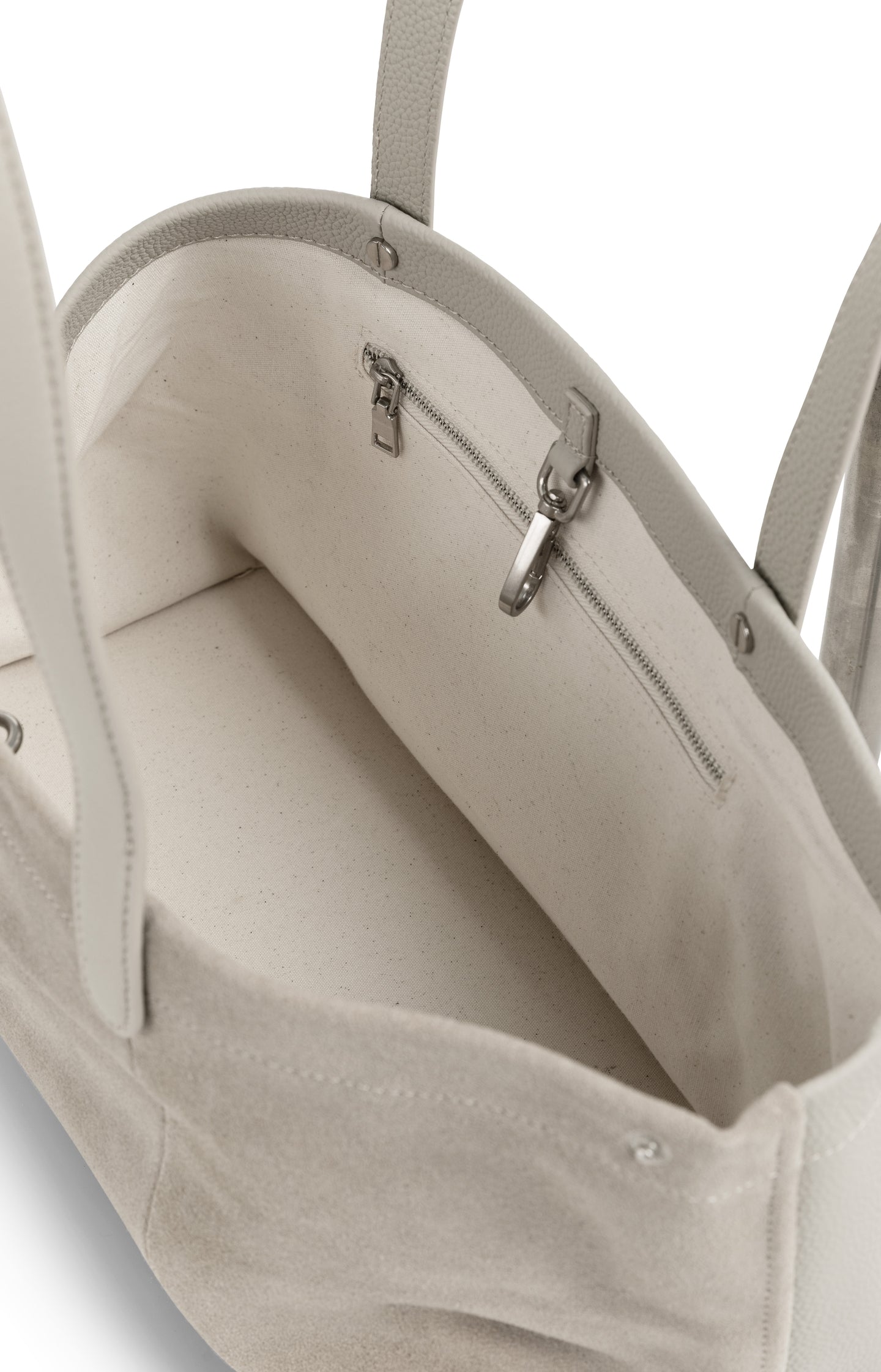 Suede shopper bag - Type: product
