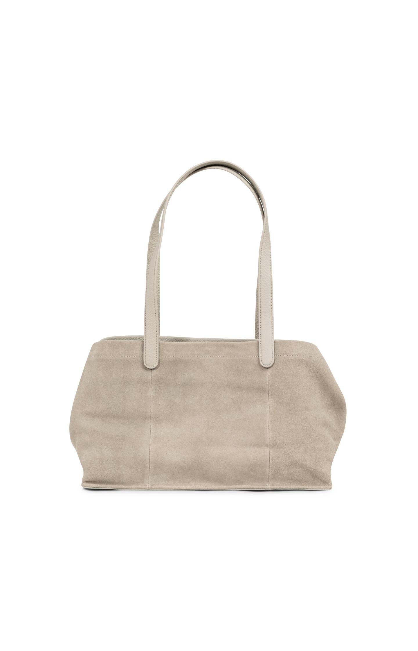 Suede shopper bag - Type: product