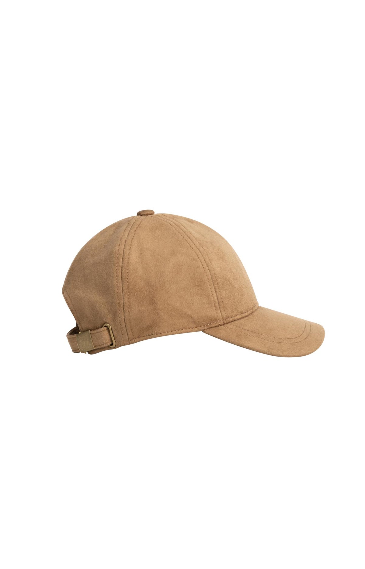 Suedine cap with stitching - Type: product