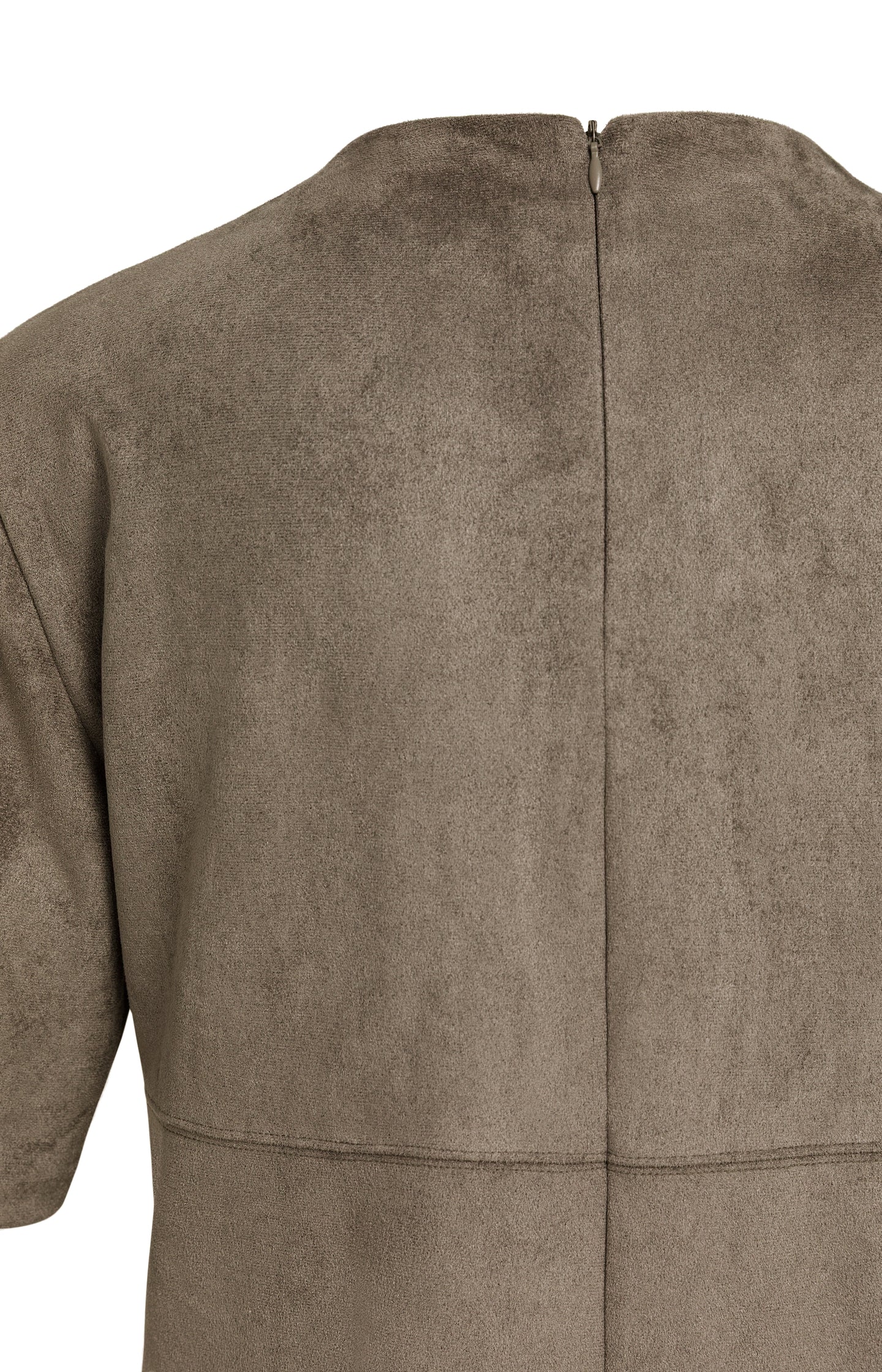 Suedine top with mid-length sleeves - Type: product