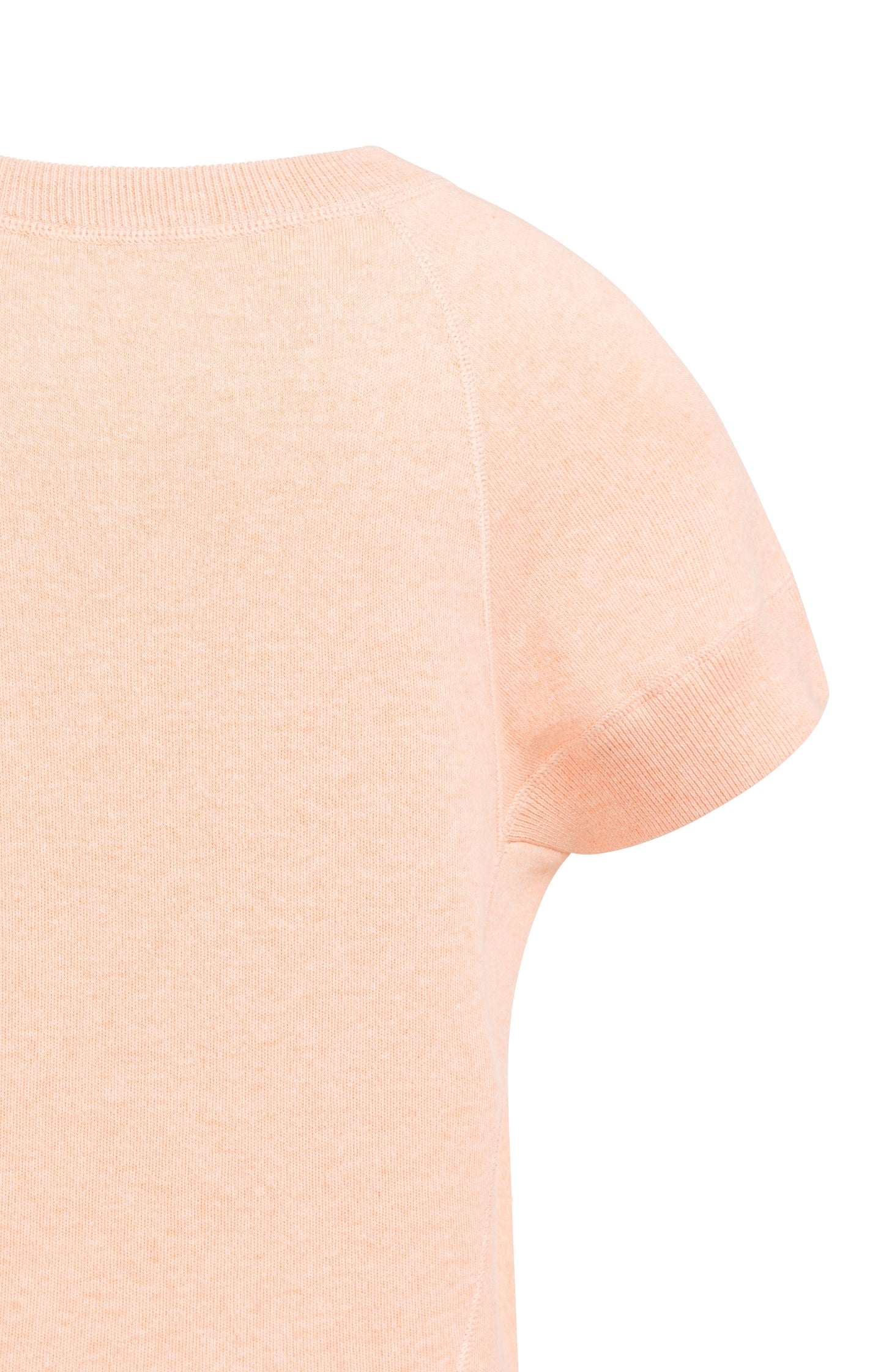 Sweater with short sleeves and stitch details - Type: product