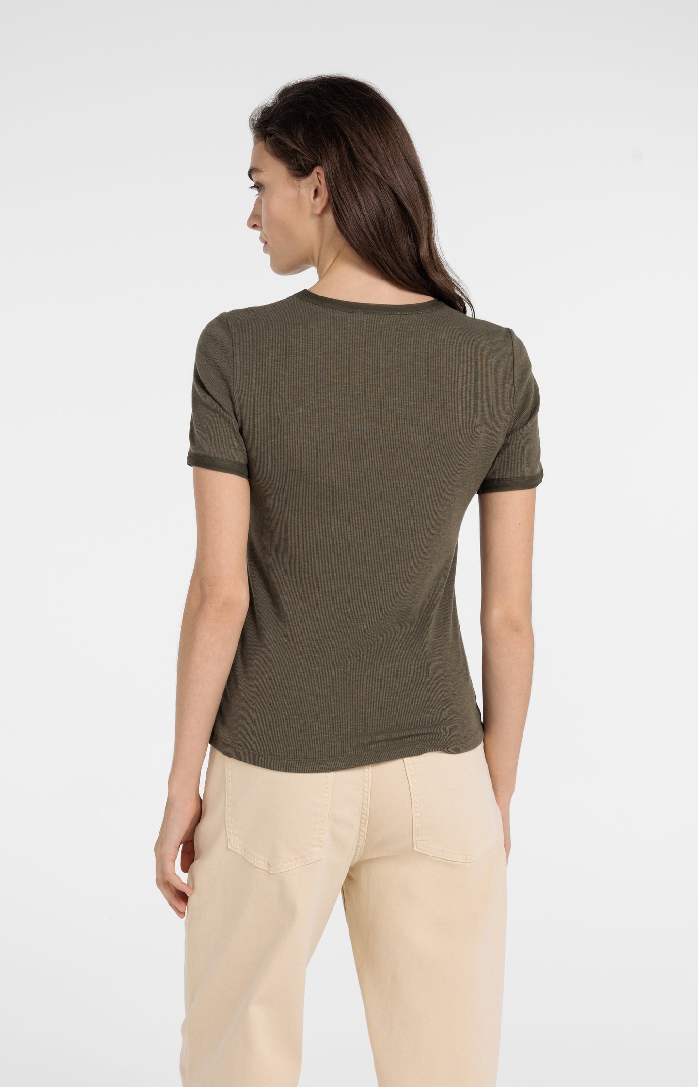 T-shirt with mesh details - Type: lookbook