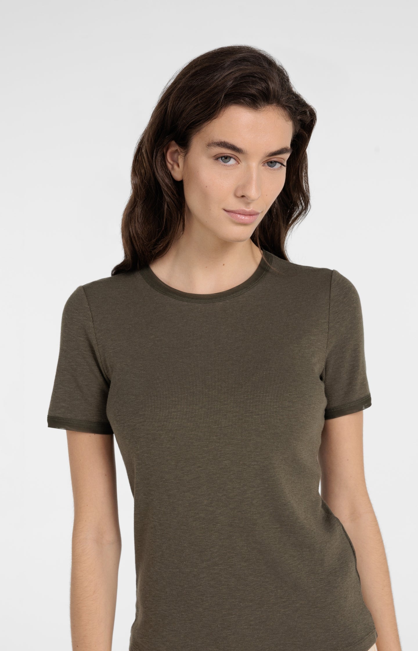 T-shirt with mesh details - Type: lookbook
