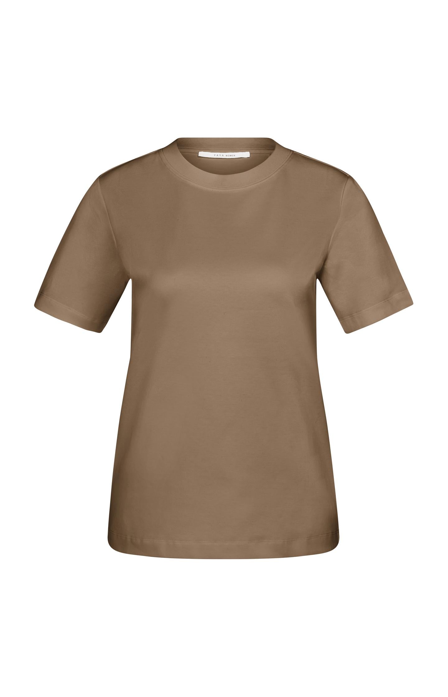 T-shirt with round neck - Type: product