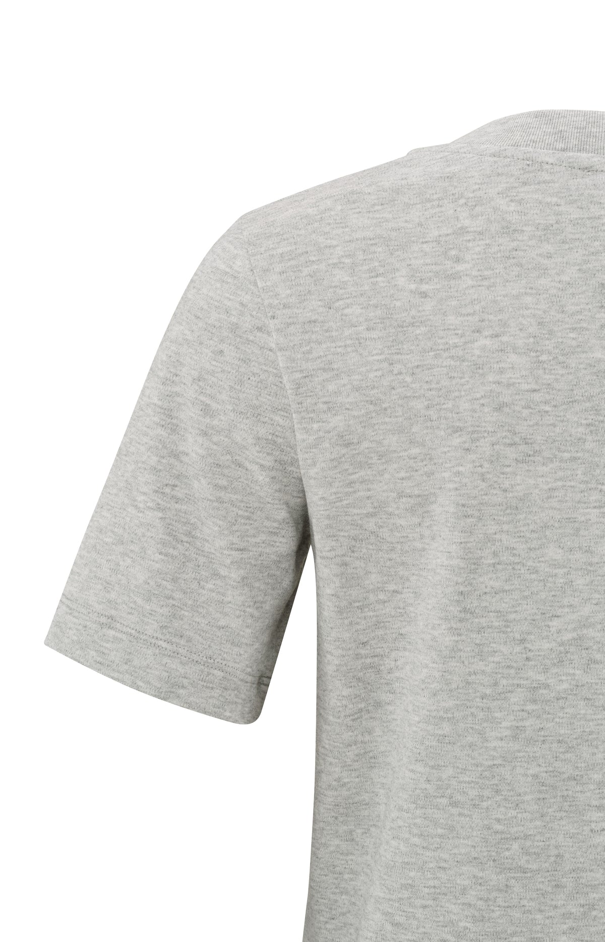 T-shirt with round neck - Grey