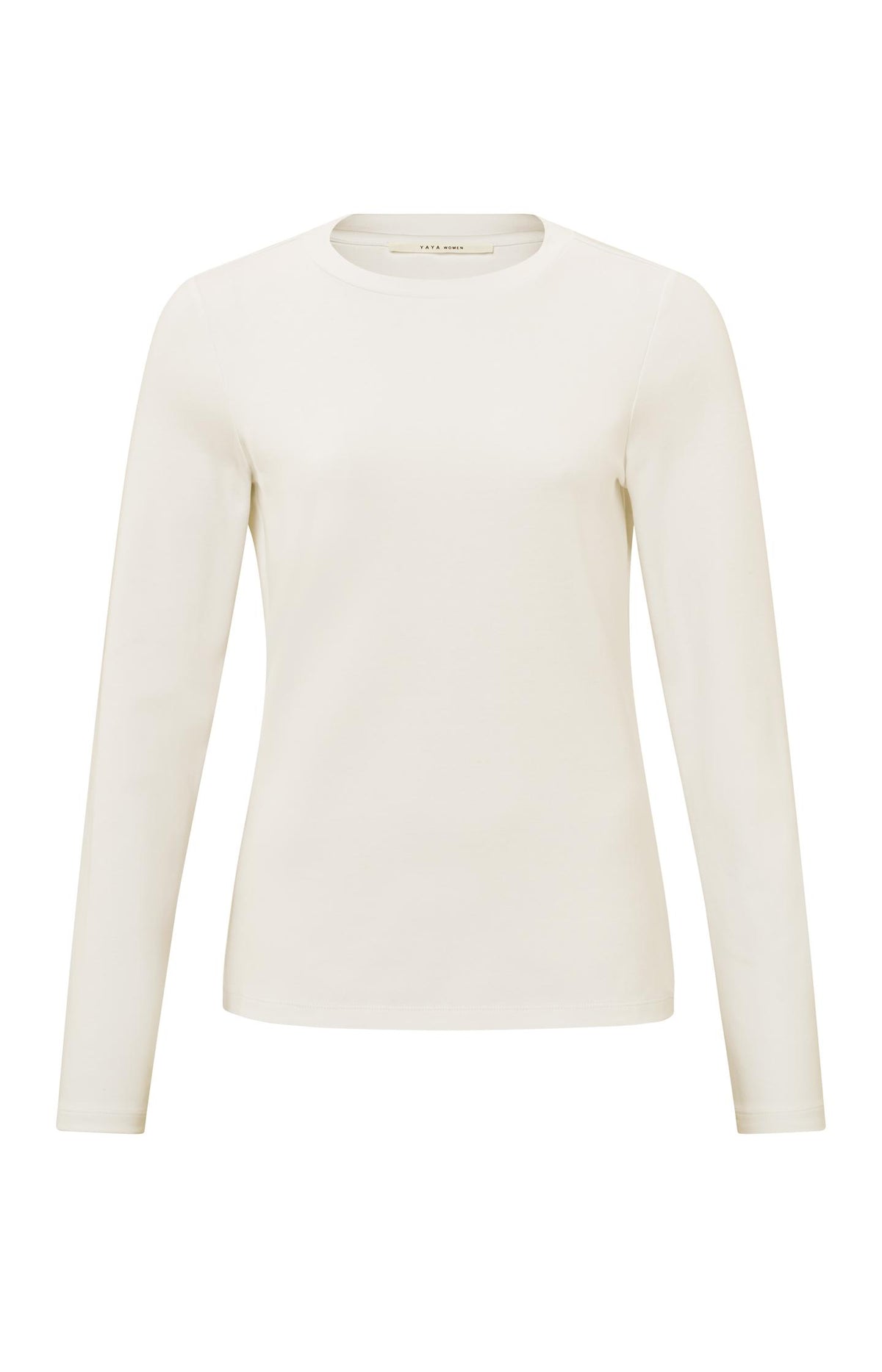 T-shirt with round neck and long sleeves - Type: lookbook