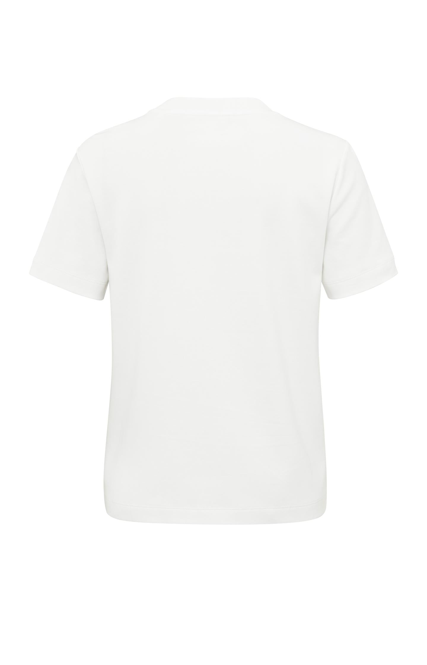 T-shirt with short sleeves, round neck and relaxed fit
