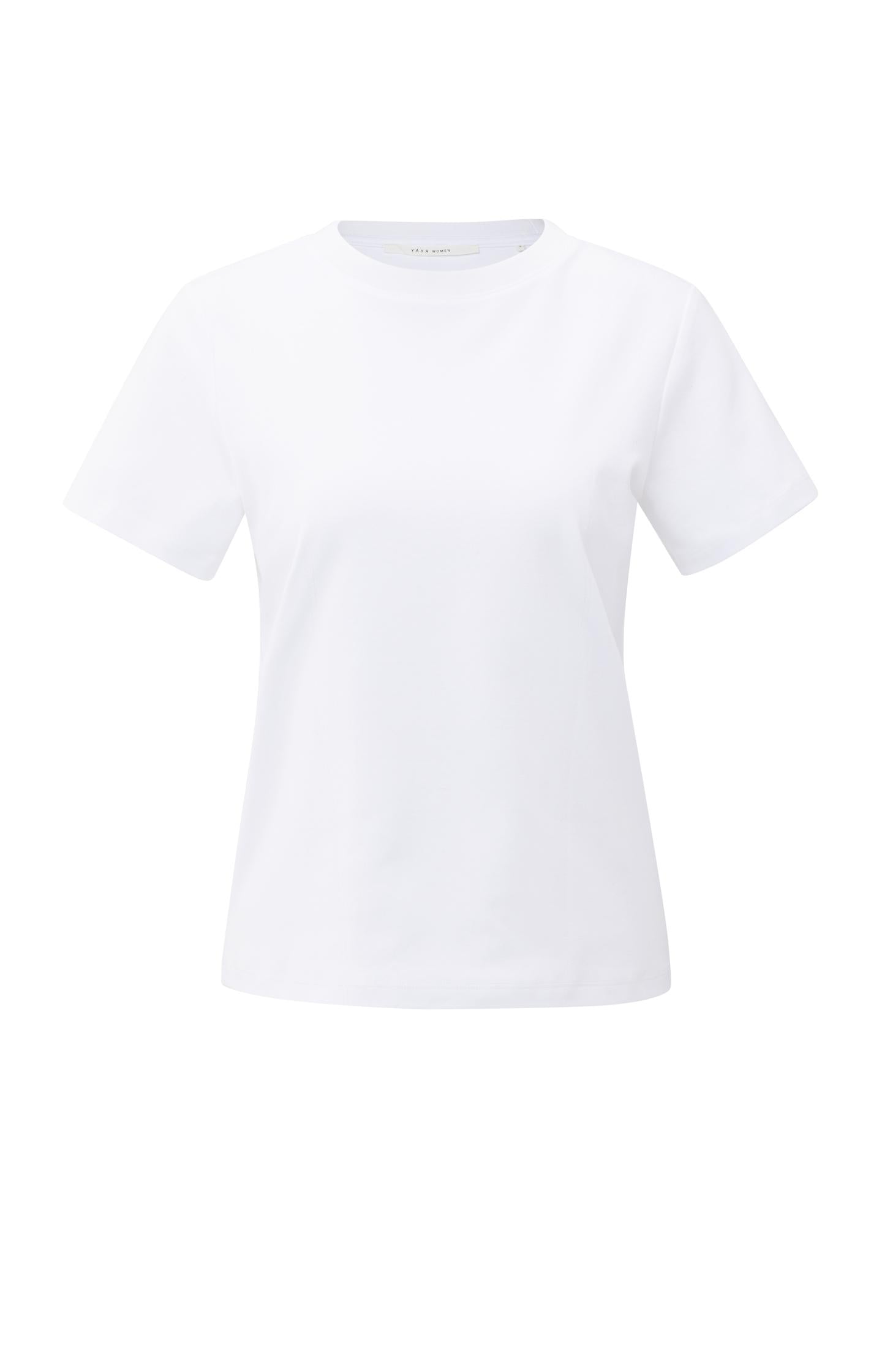 T-shirt with subtle stitch details - Type: product