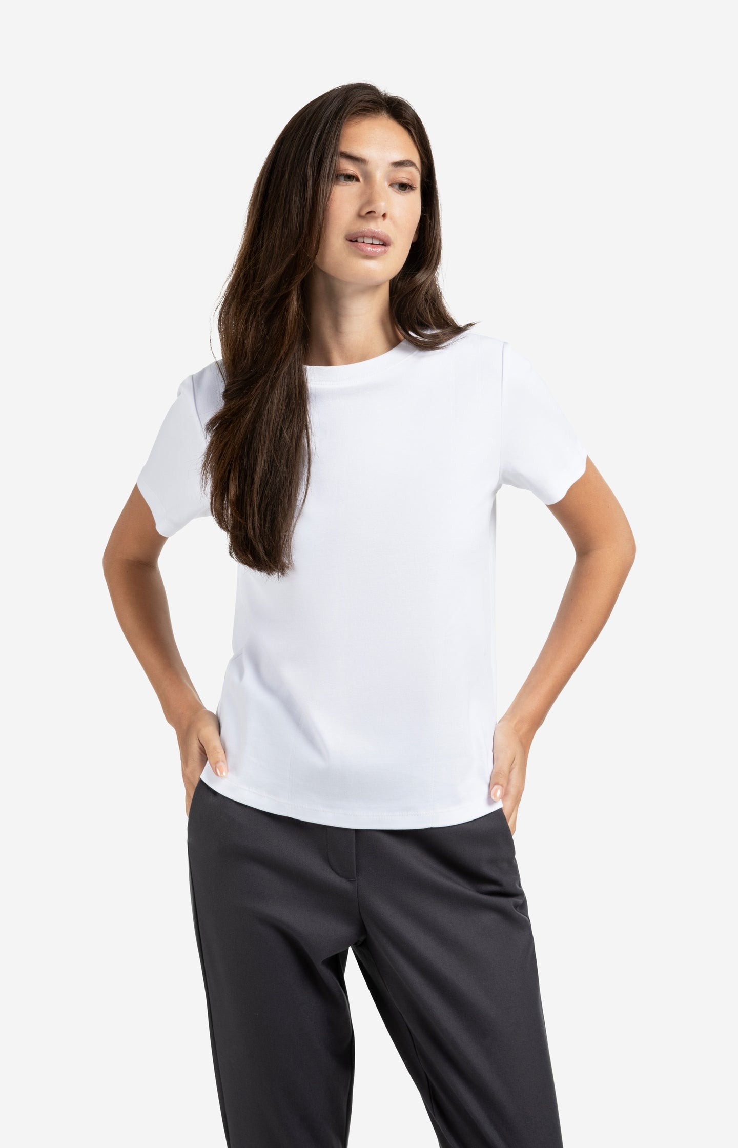 T-shirt with subtle stitch details