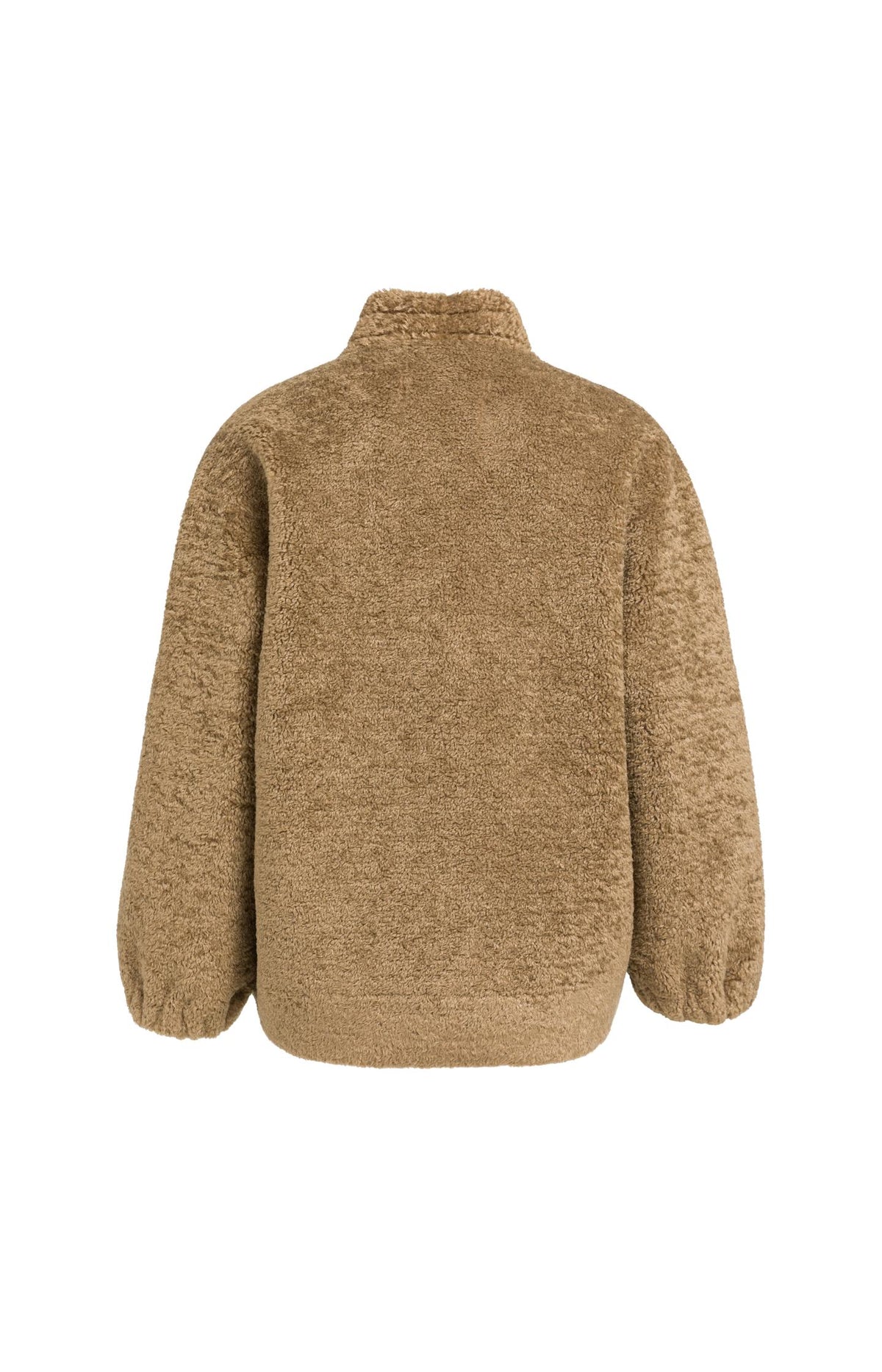 Teddy wrap jacket with tie closure