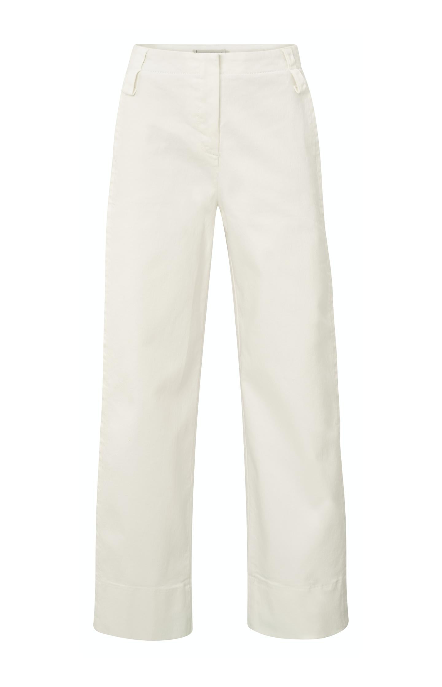 Trousers with drawstring and wide legs - Type: product