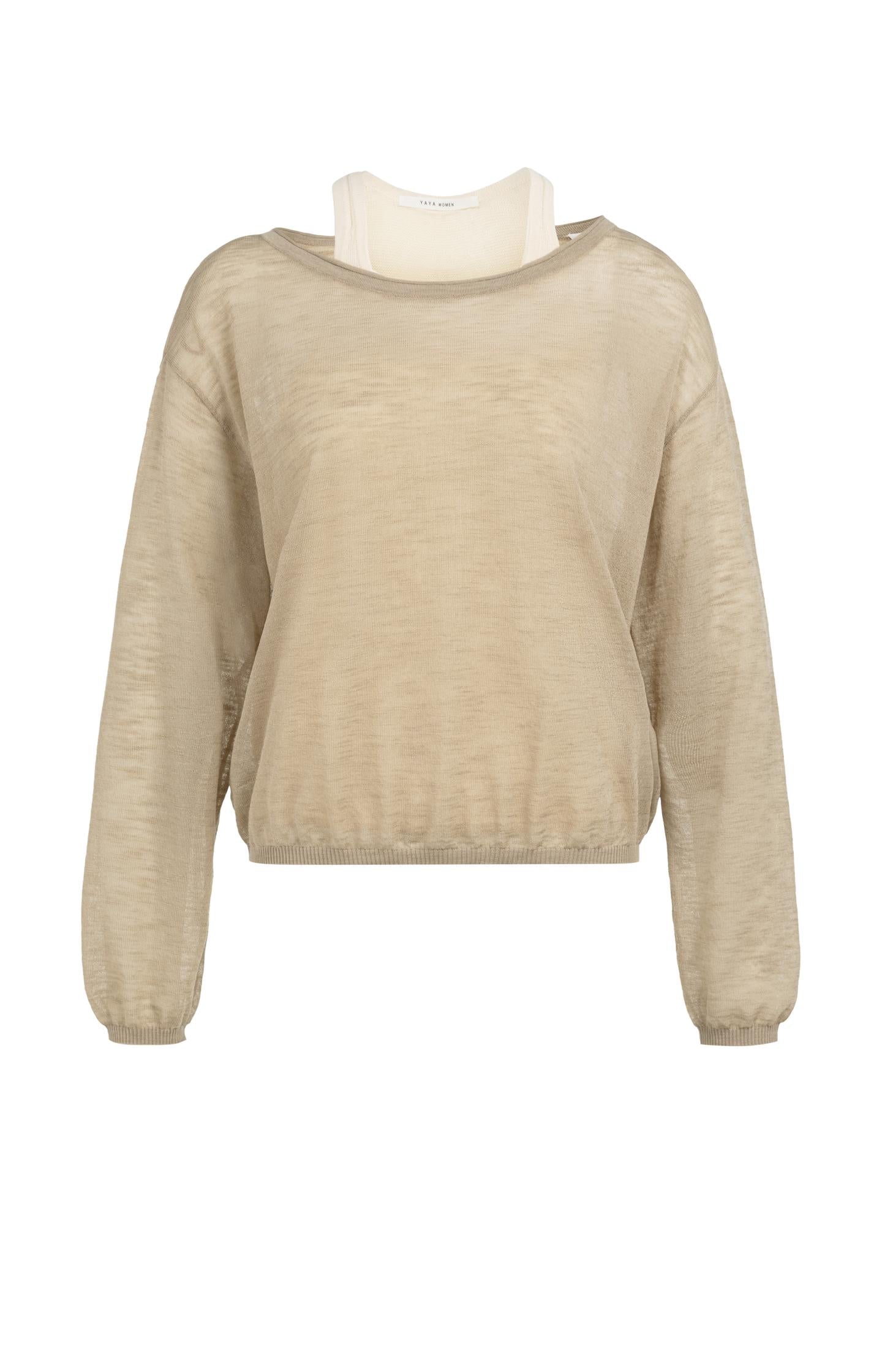 Twinset sweater with matching singlet - Type: product