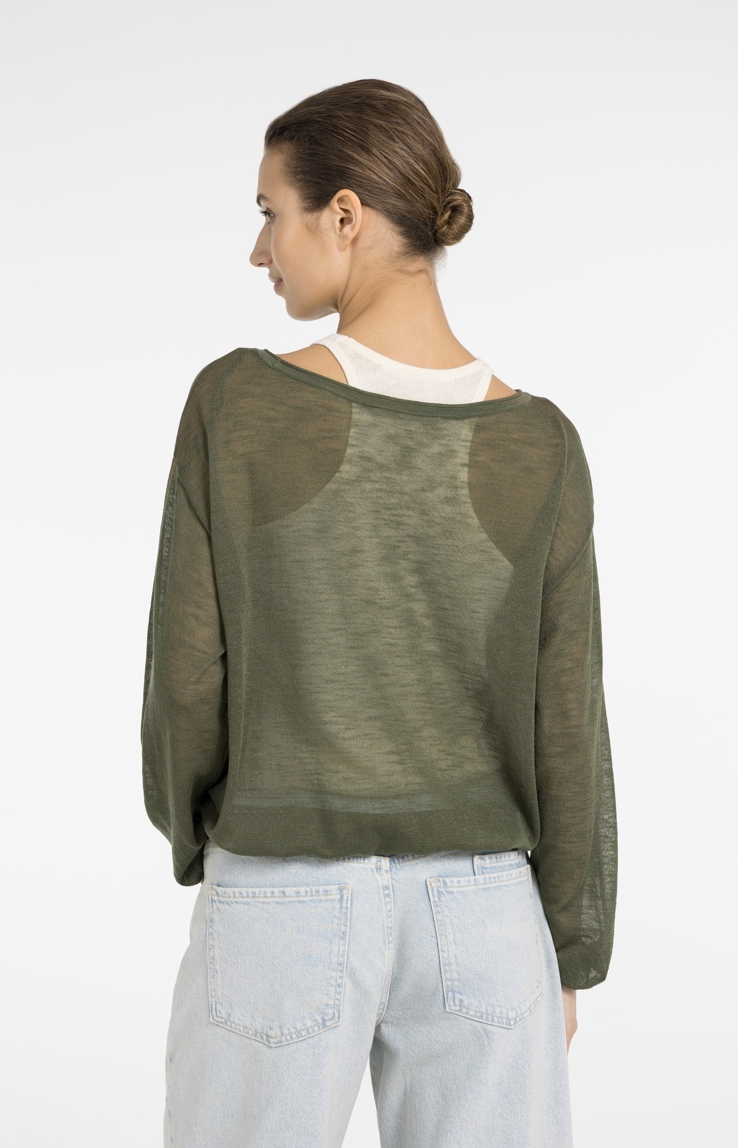 Twinset sweater with matching singlet