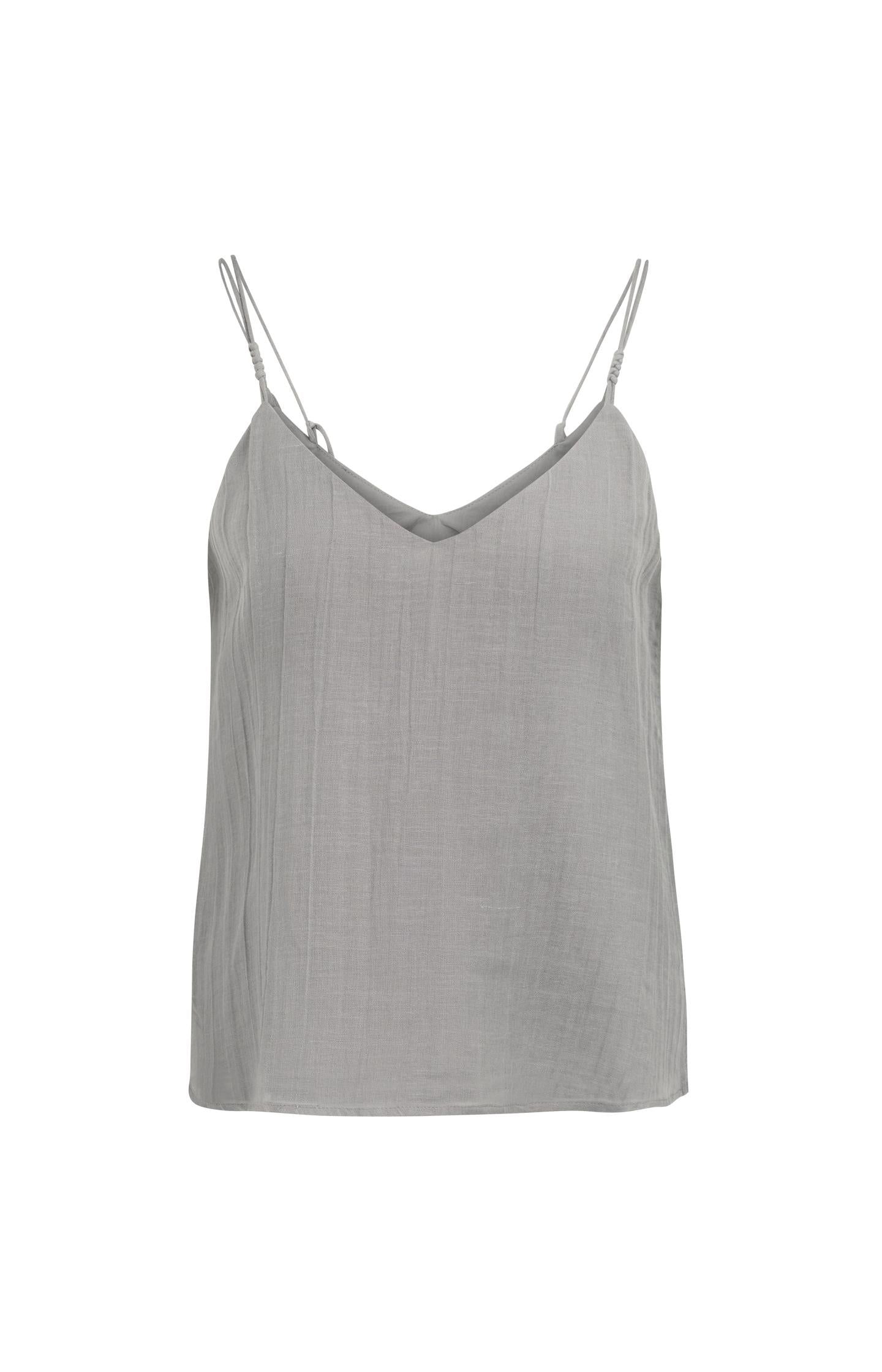 V-neck top with double shoulder straps - Type: video