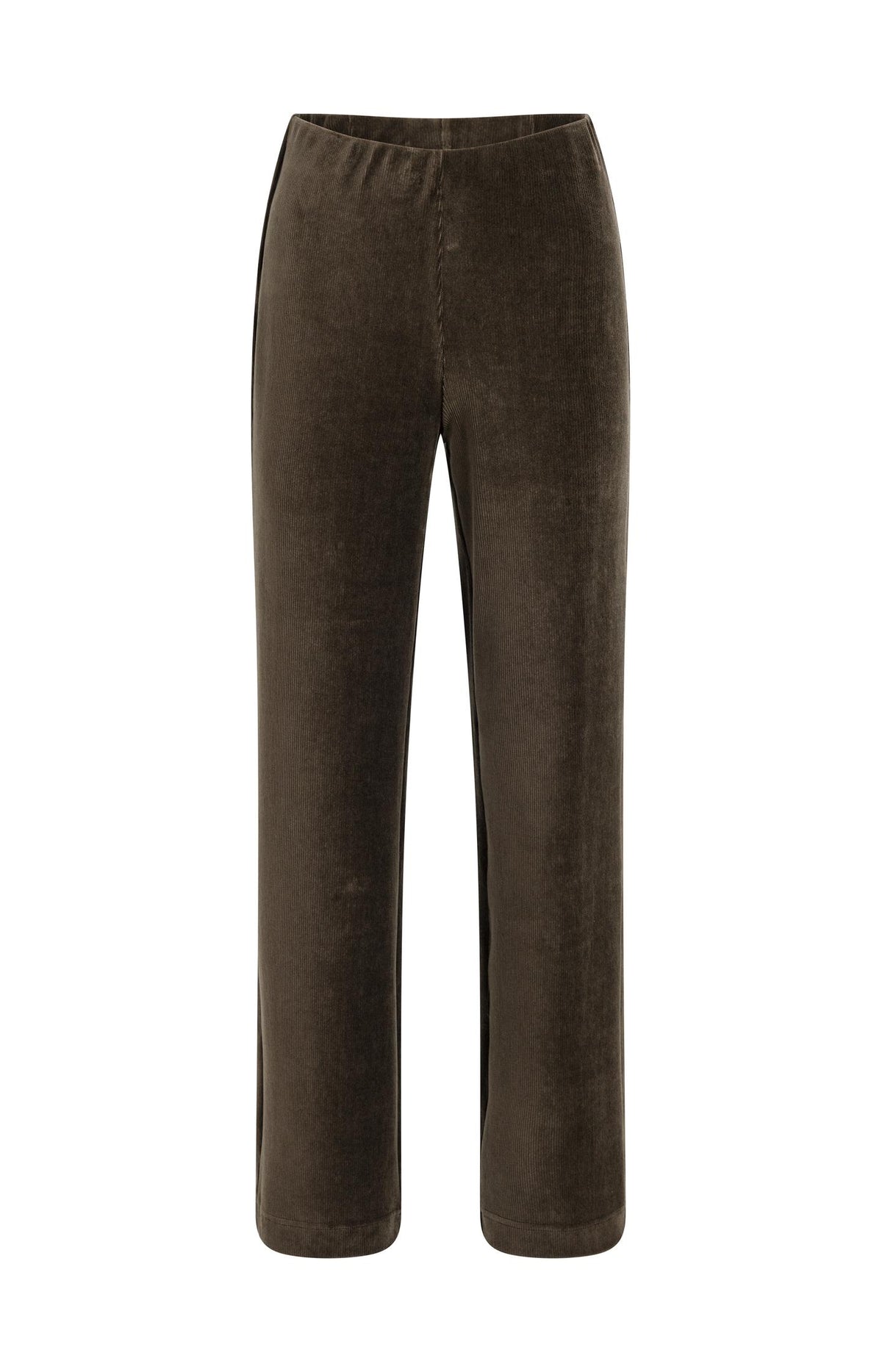 Pantalon large en velours côtelé - Delicioso Brown