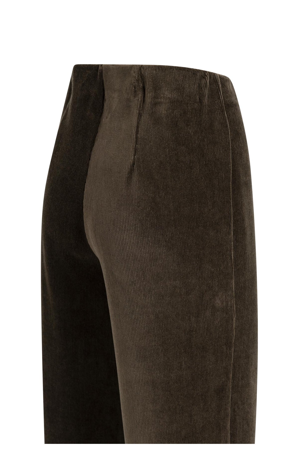 Pantalon large en velours côtelé - Delicioso Brown
