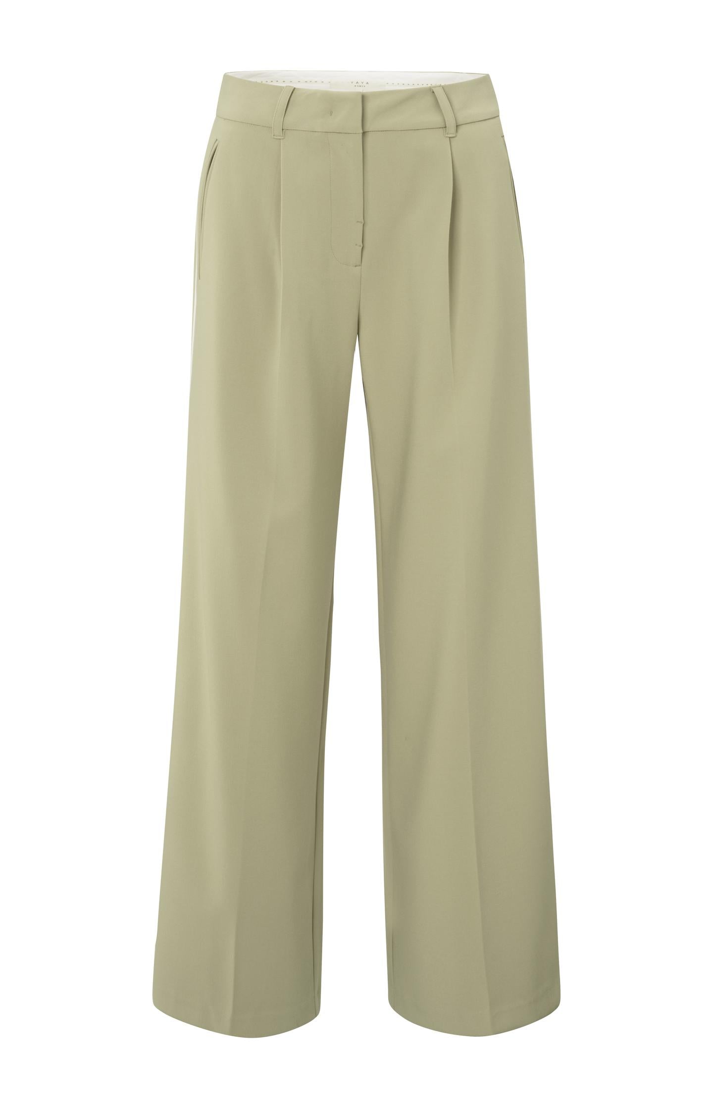 Woven trousers with stripe - Type: product