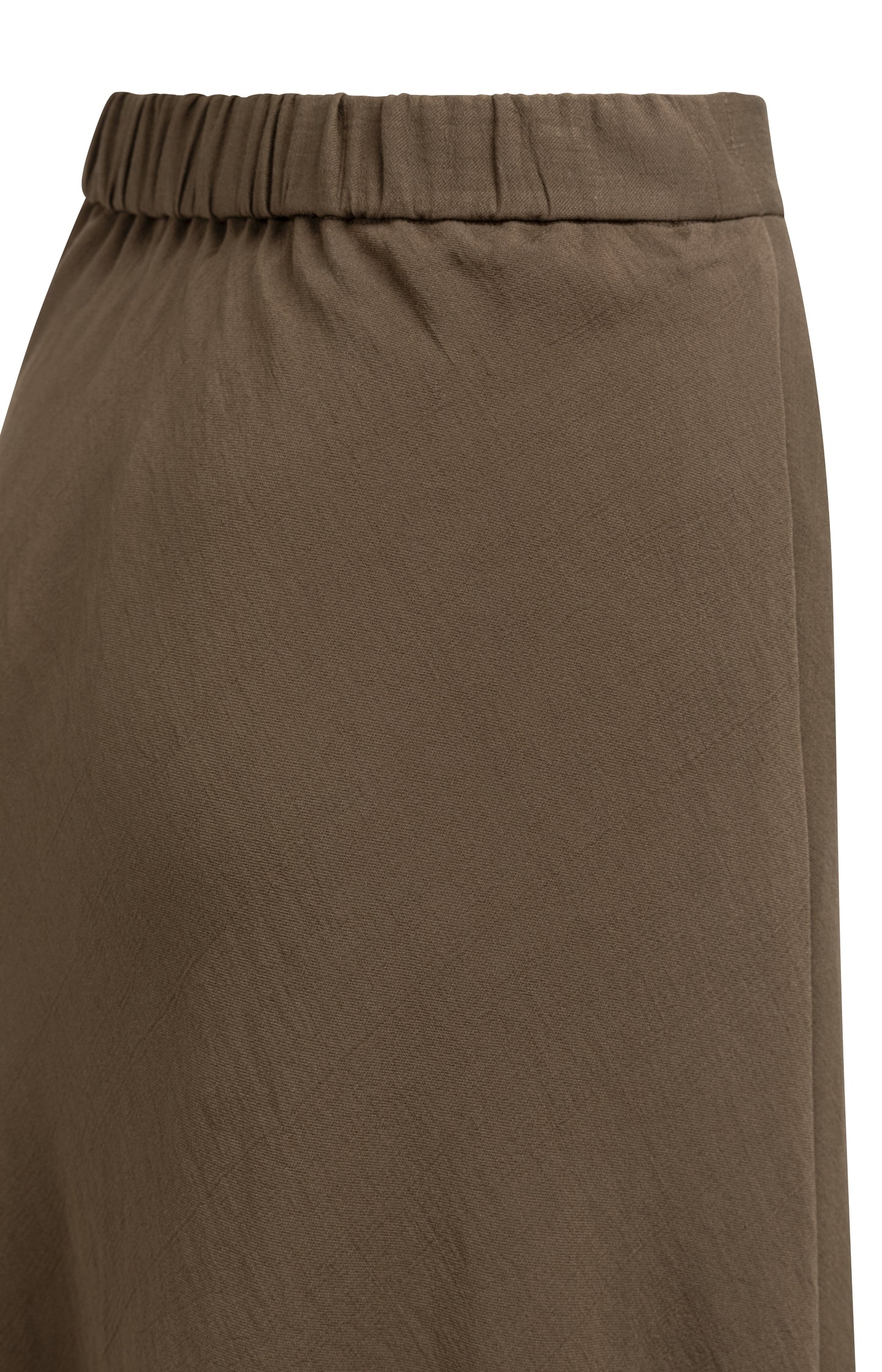 A-line maxi skirt with elastic waistband - Type: video