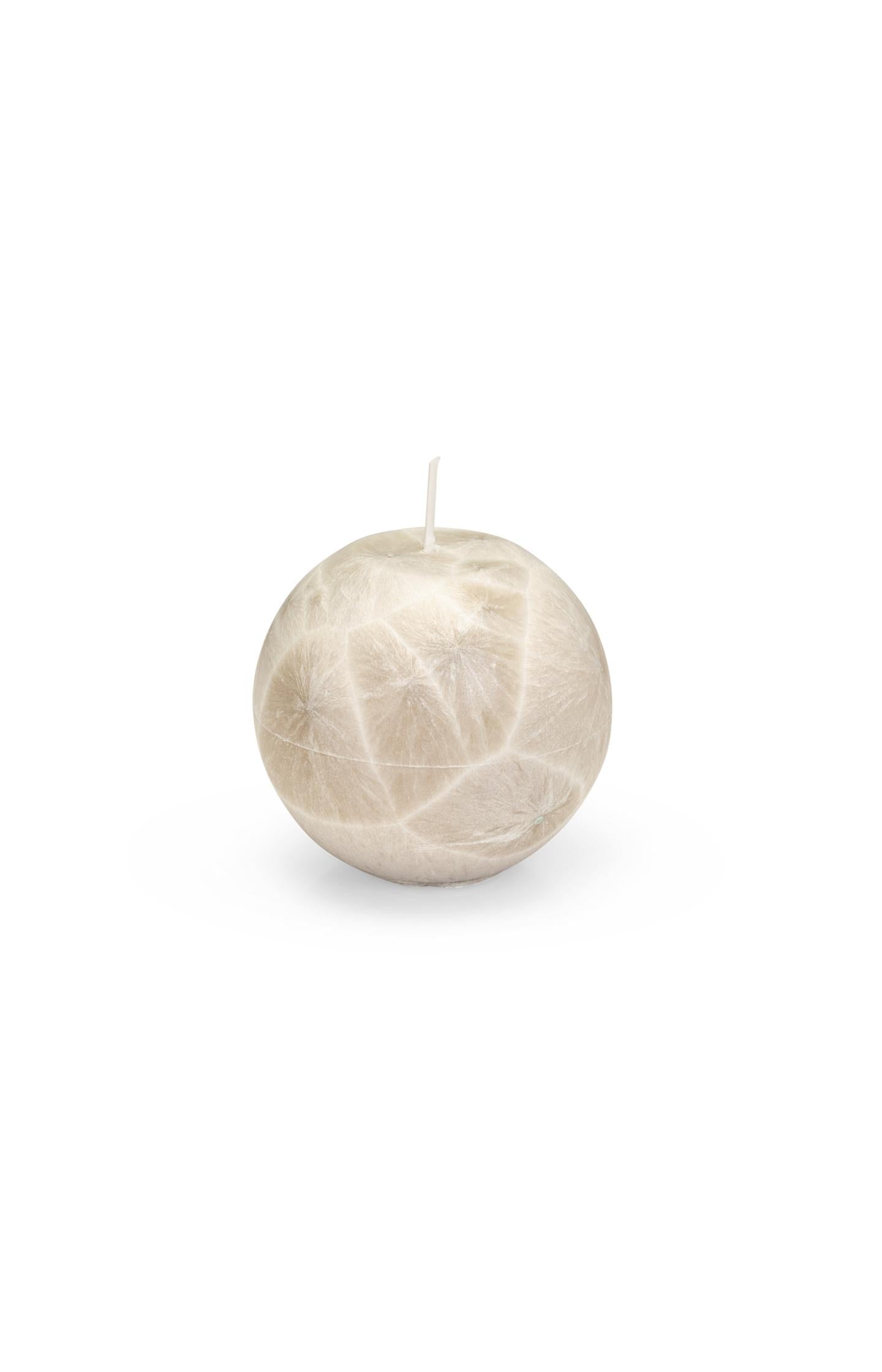Ball candle with crystal look - Type: product