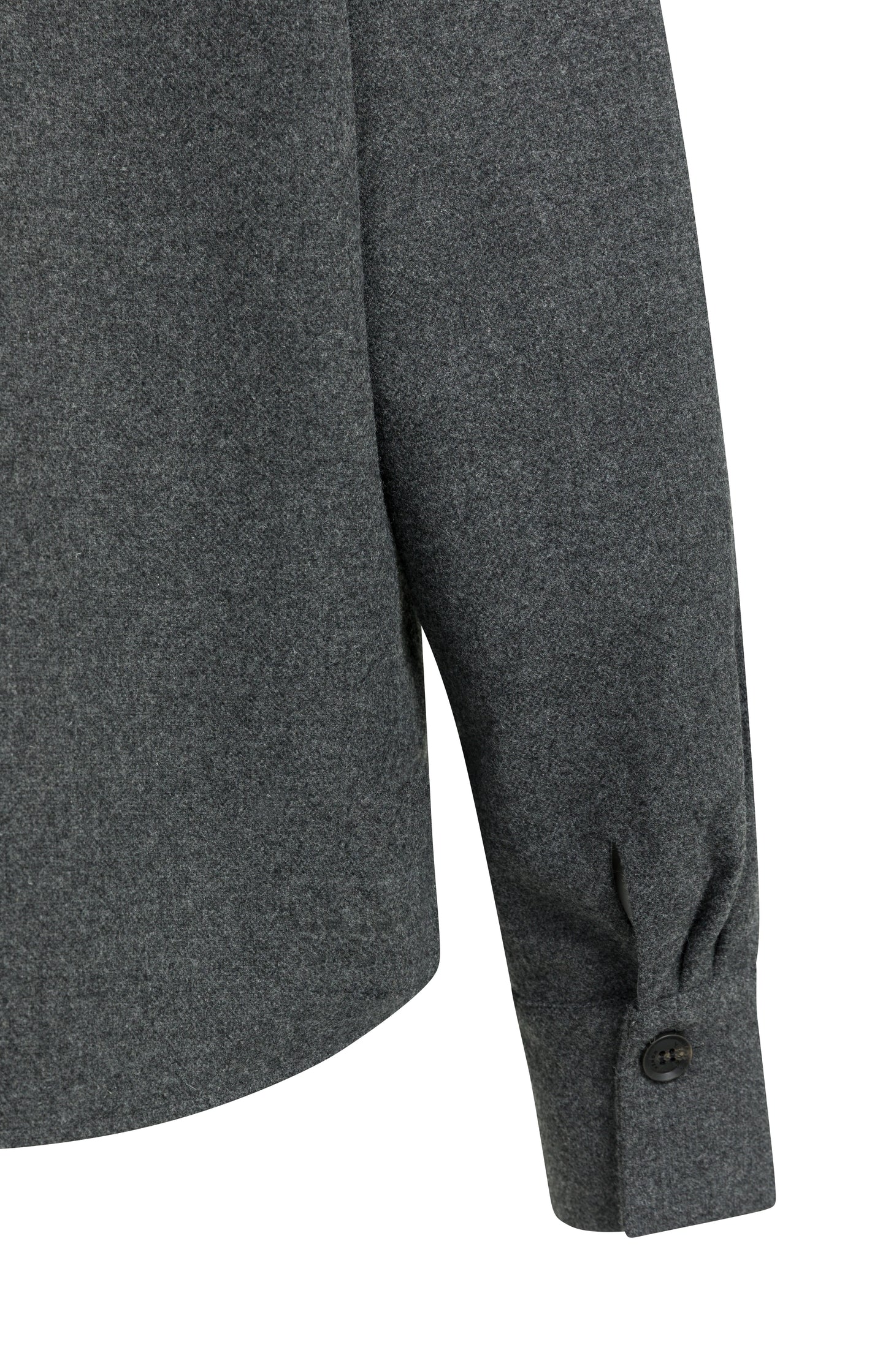 Blazer with contrast fabric and loose fit