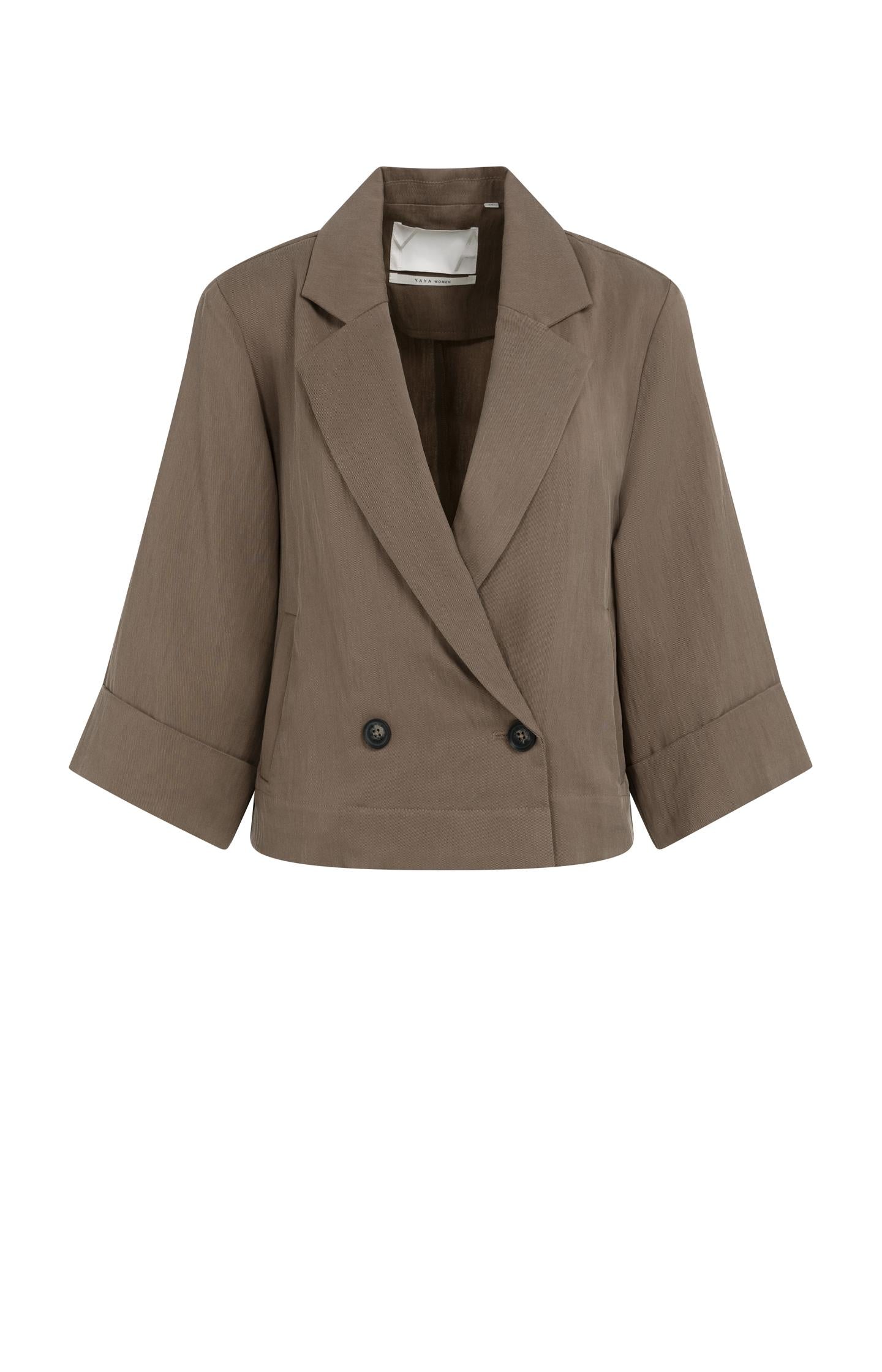 Blazer with kimono sleeves and buttons - Type: product