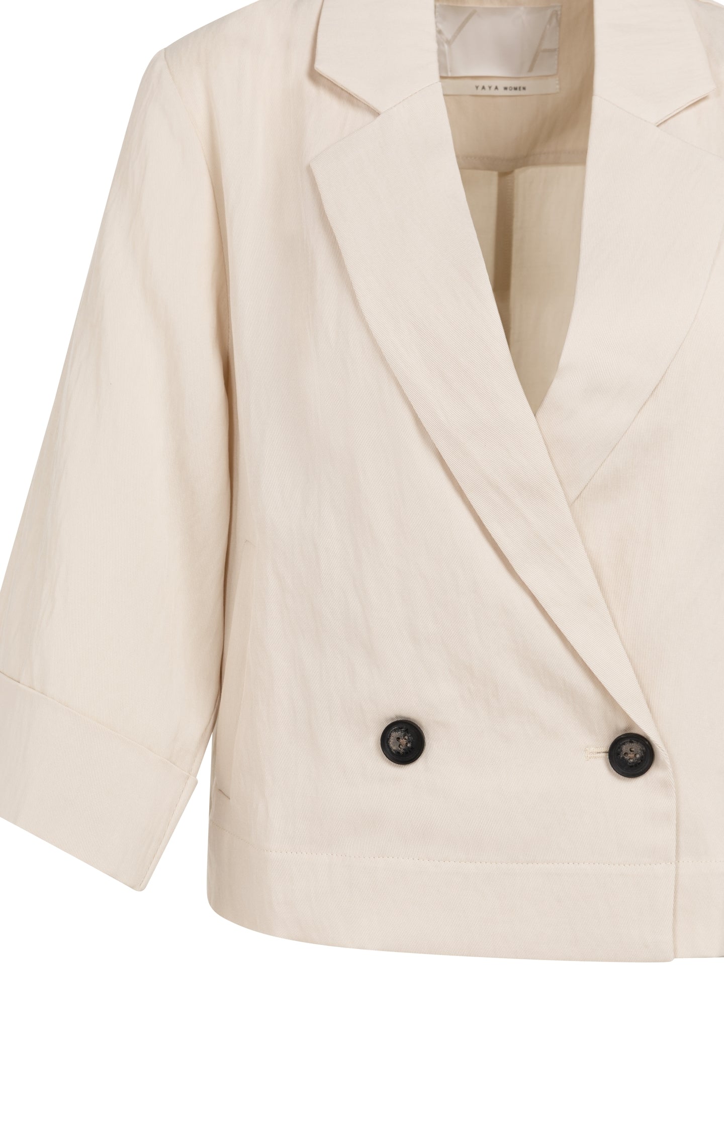 Blazer with kimono sleeves and buttons