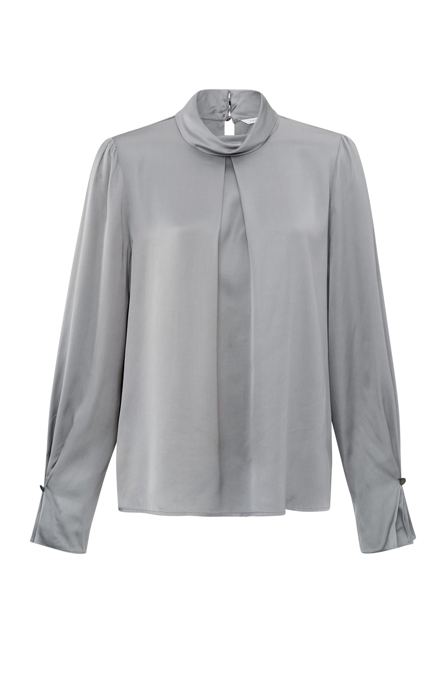 Blouse with pleats and turtleneck - Type: product