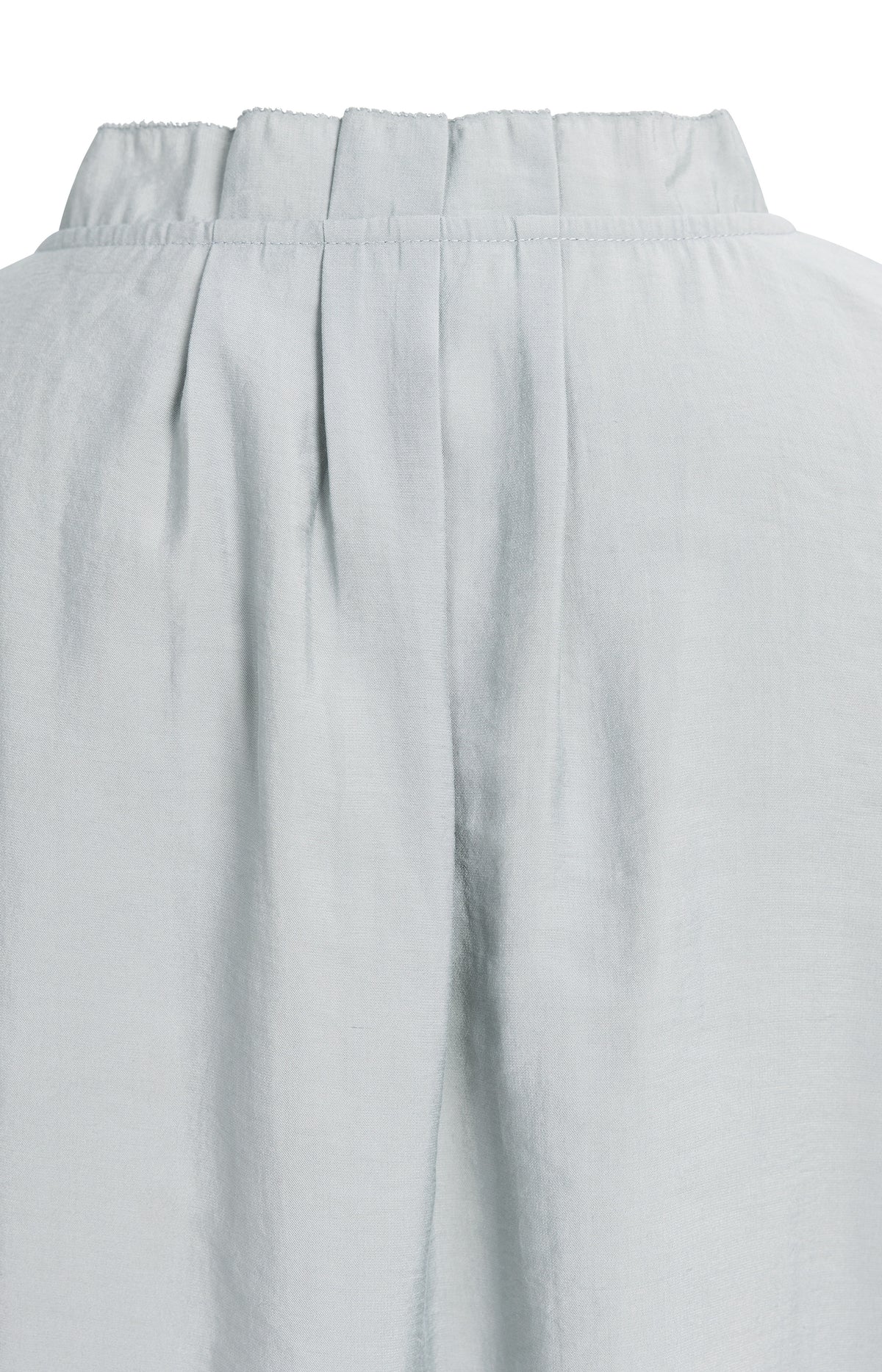 Blouse with pleated collar and cuffs - Illusions Gray