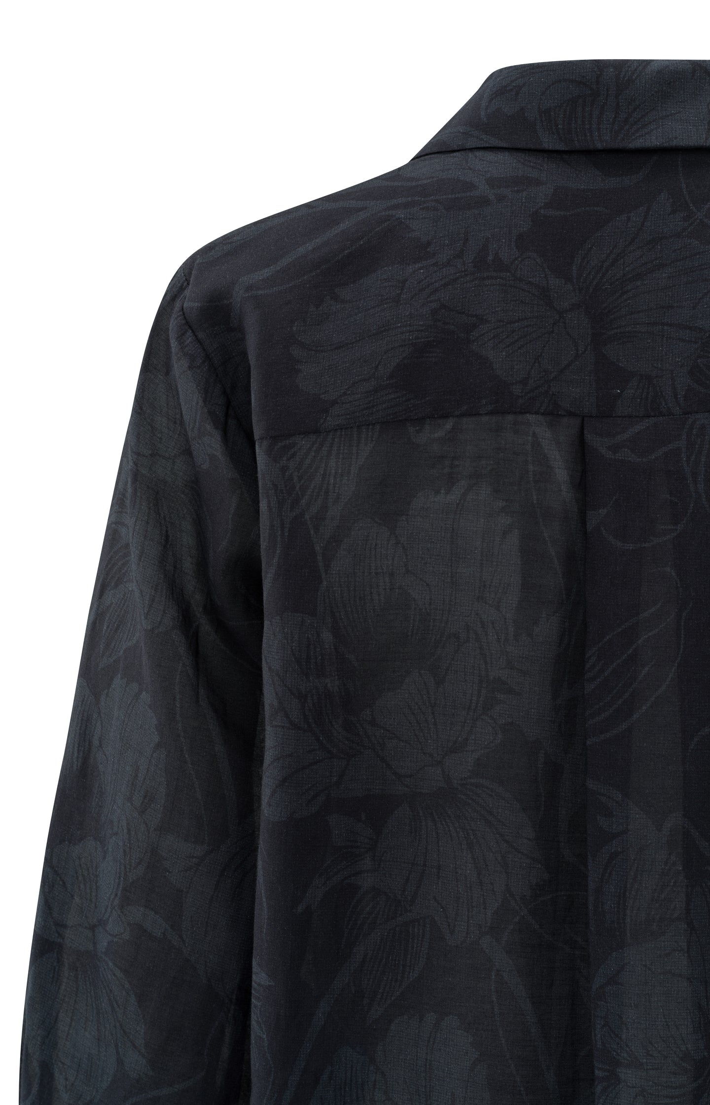 Blouse with print and long sleeves