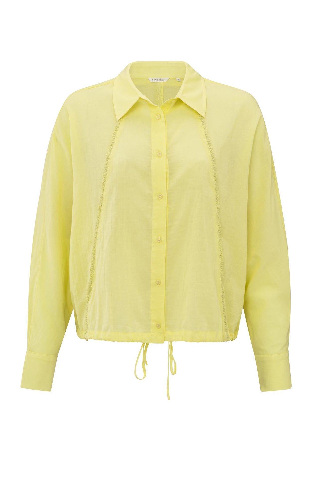 Blouse with subtle stitching details - Type: product
