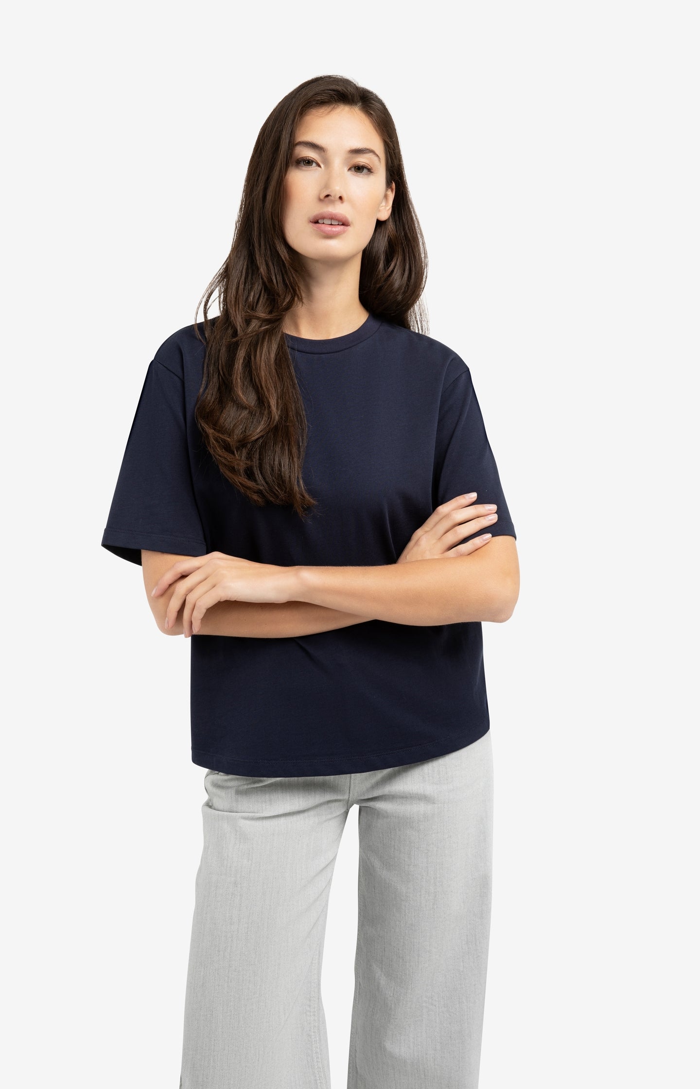 Boyfriend T-shirt in soft cotton - Type: lookbook