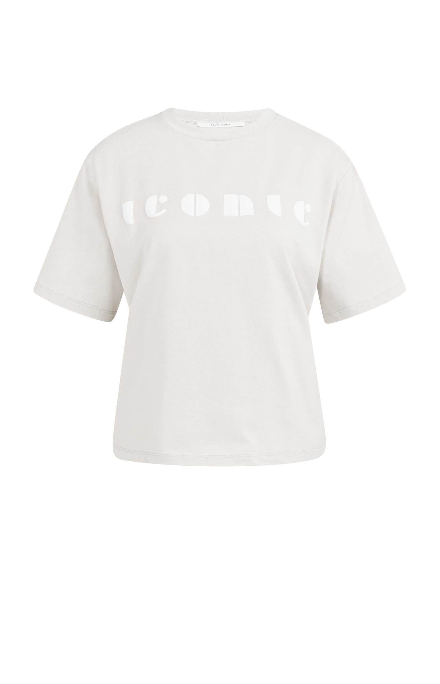 Boyfriend T-shirt with artwork print - Type: product