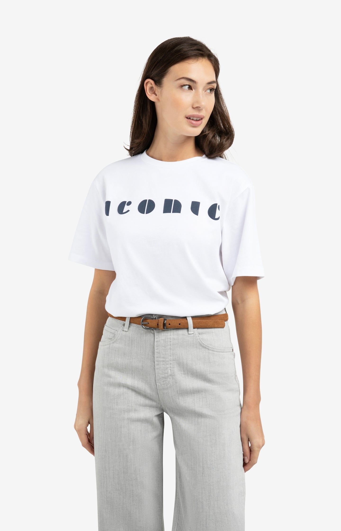 Boyfriend T-shirt with artwork print