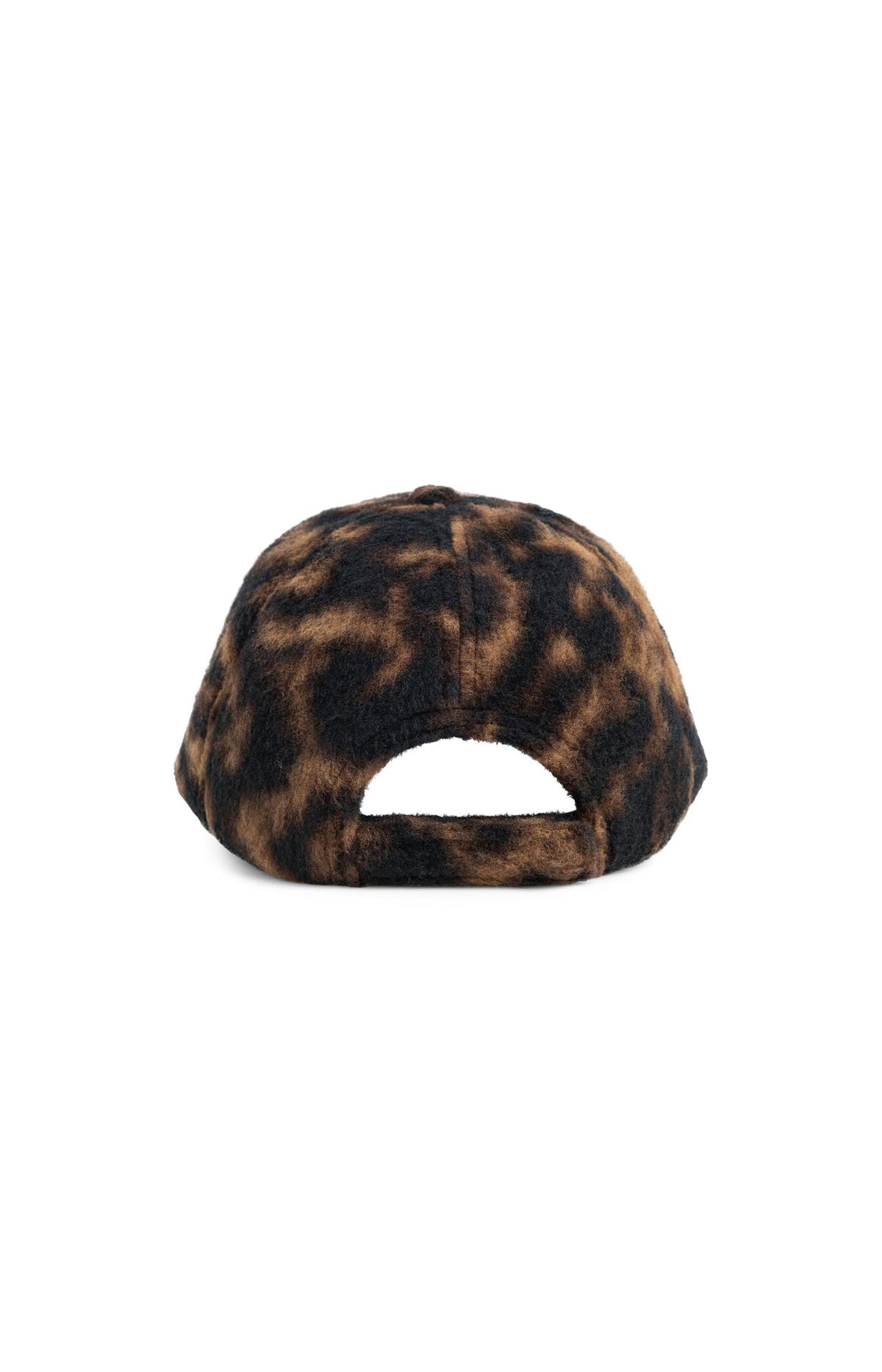 Cap with leopard print - Cocoa Brown Dessin