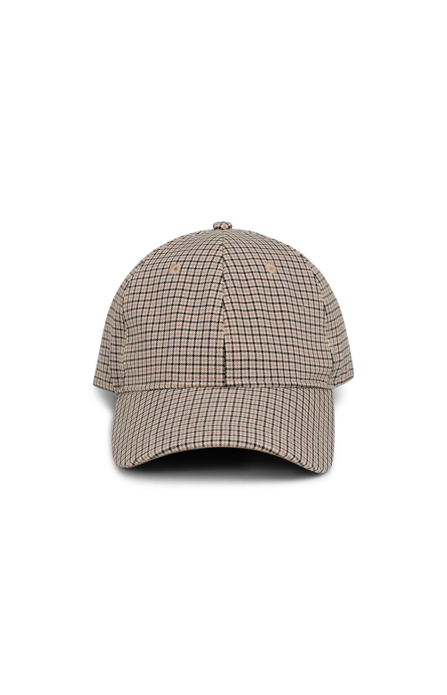 Cap with woven check pattern - Type: video