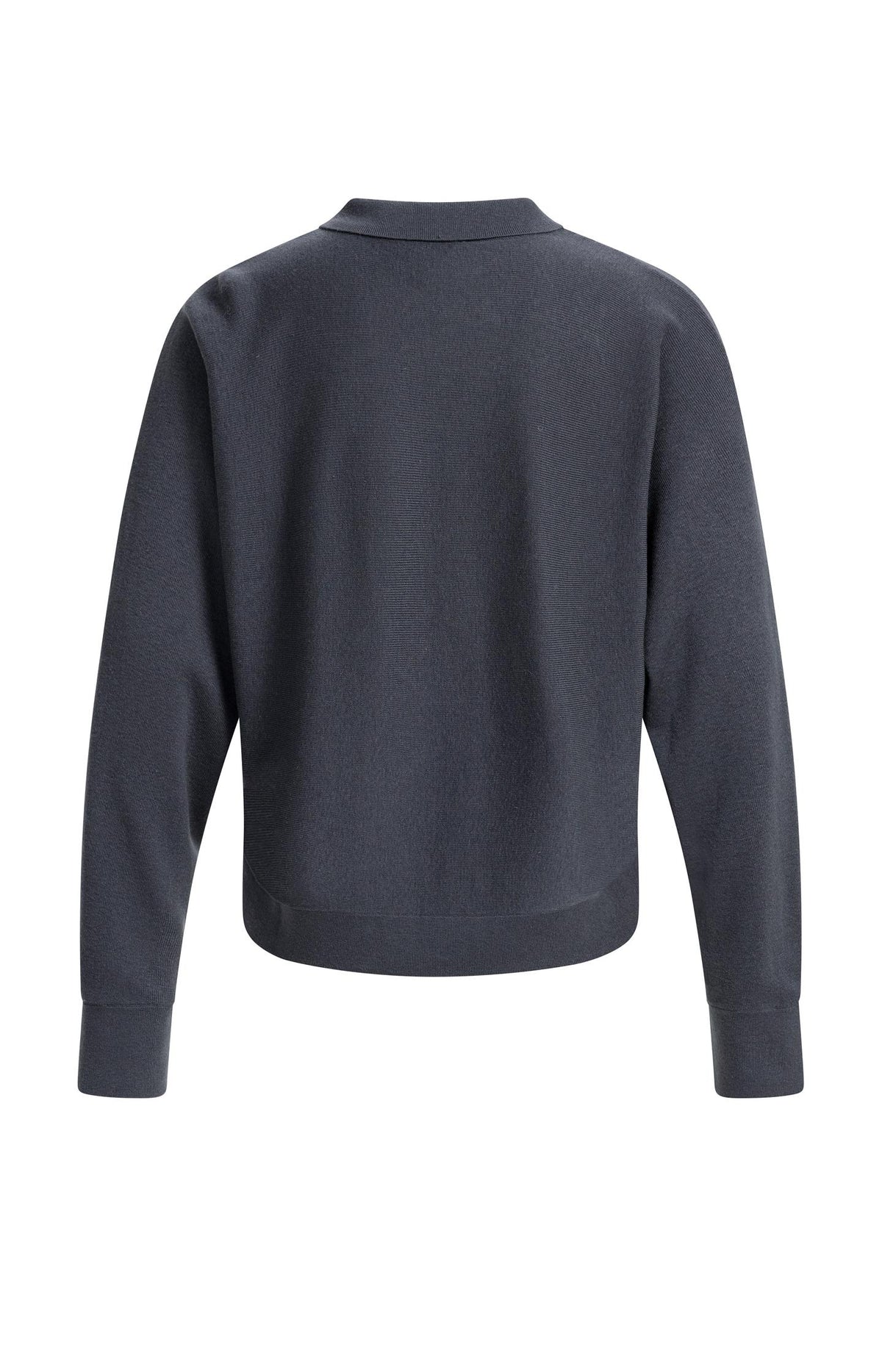 Cardigan à col et fermeture à boutons - Hole Black