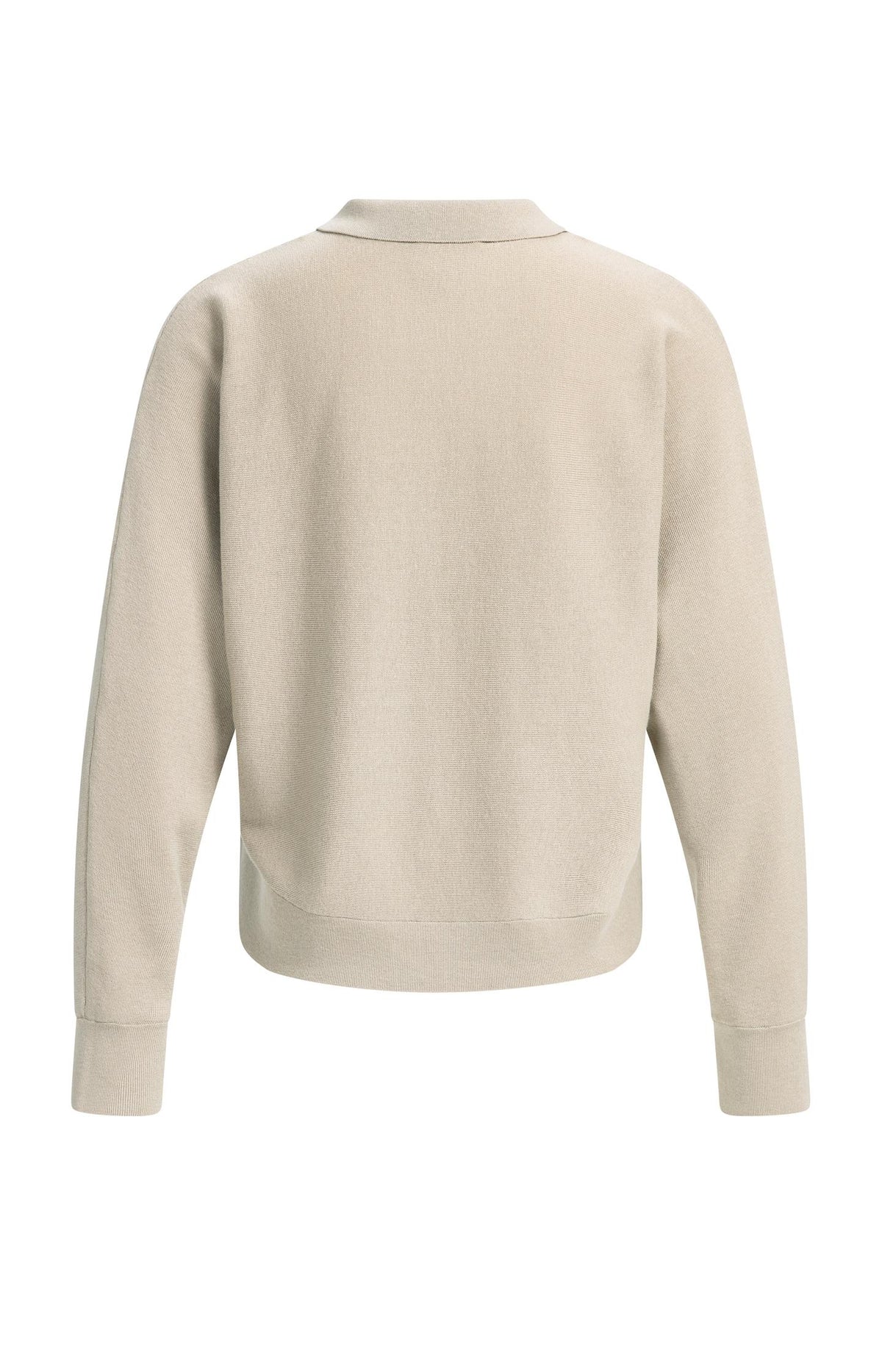 Cardigan mit Kragen und Knopfverschluss - Pure Cashmere Grey
