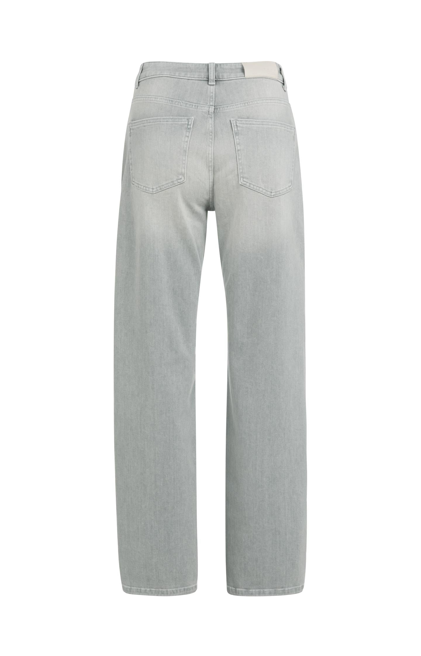 Cargo jeans with low crotch and wide legs