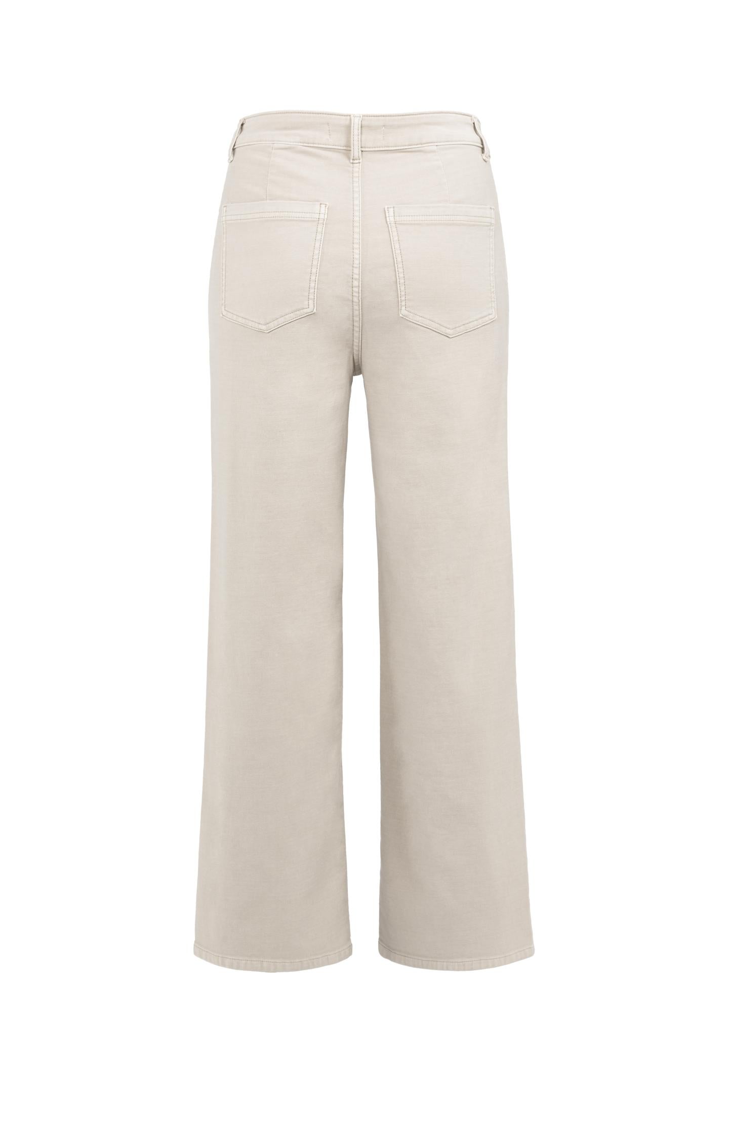 Cargo trousers with straight legs and high waist (L30)