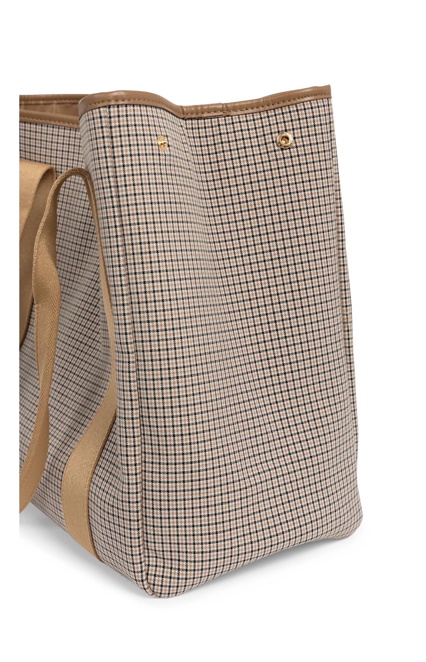 Check shopper with adjustable straps - Type: product