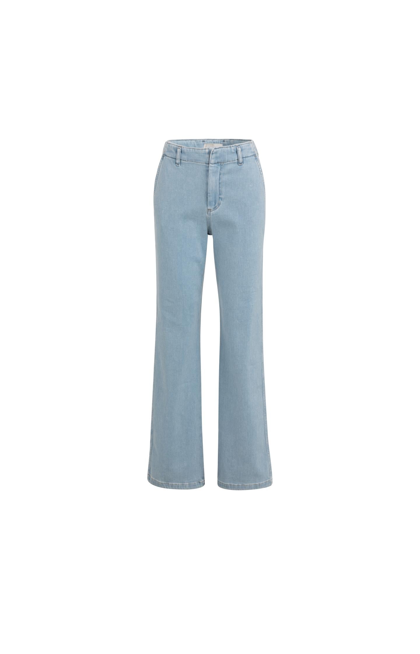 Chino jeans with straight legs and welt pockets (L34) - Type: product