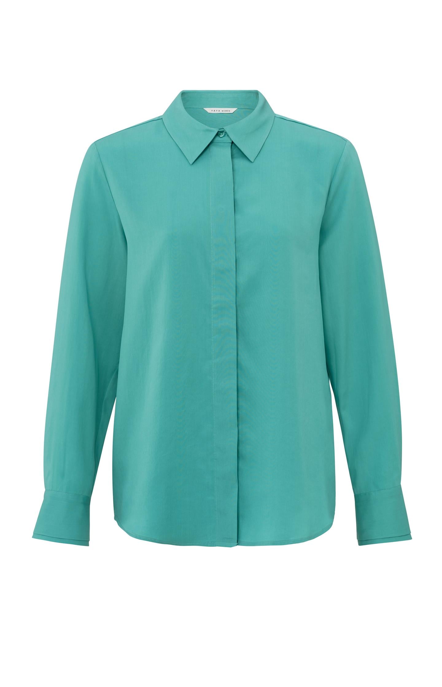 Classic blouse with cuff details - Type: product