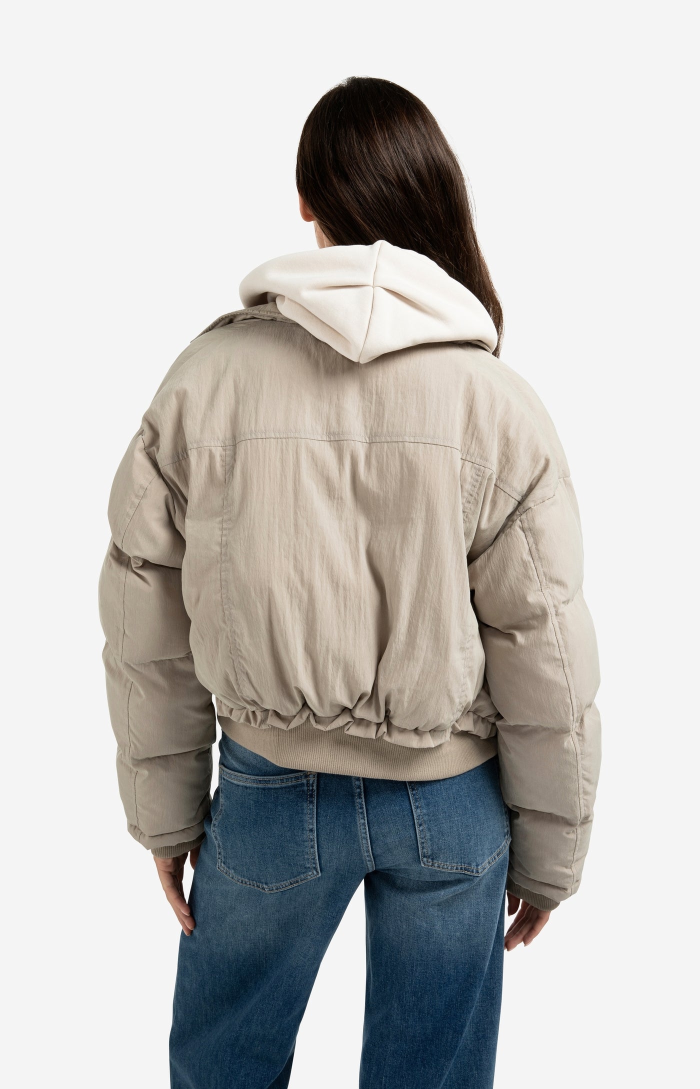 YAYA B.V / Damen-Mäntel / Oversize-Mantel aus Baumwolle