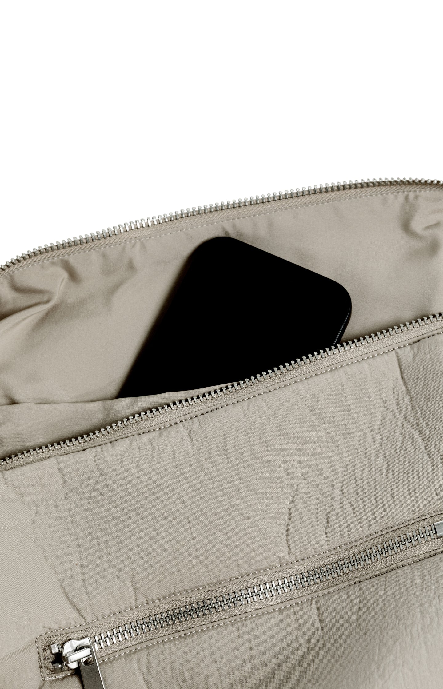 Crossbody bag with zip