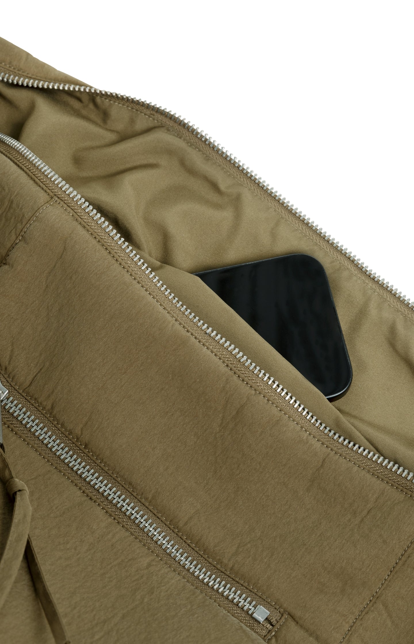 Crossbody bag with zip