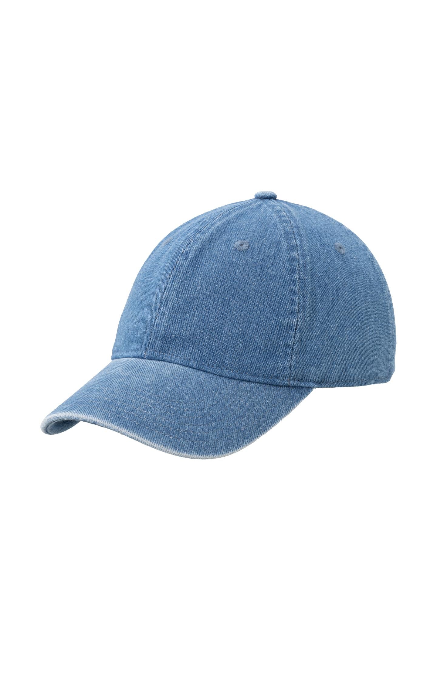 Denim cap with adjustable closure - Type: product