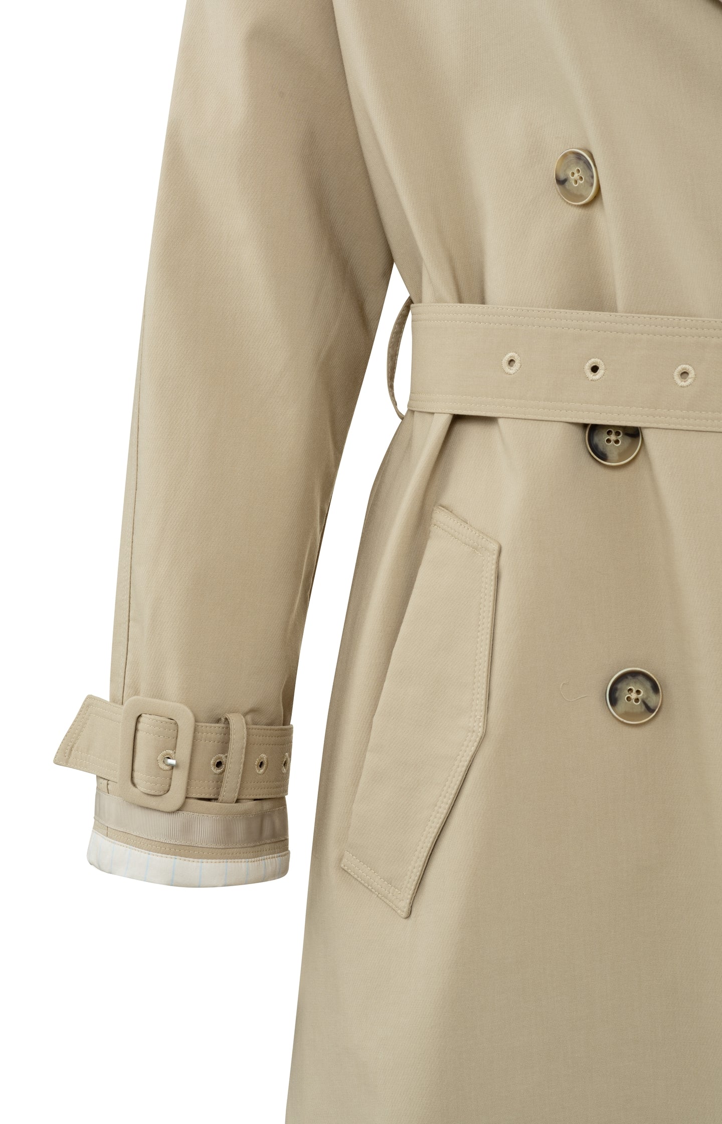 Theory on sale linen coated rain trench coat with belt nnDouble breasted nFront pockets