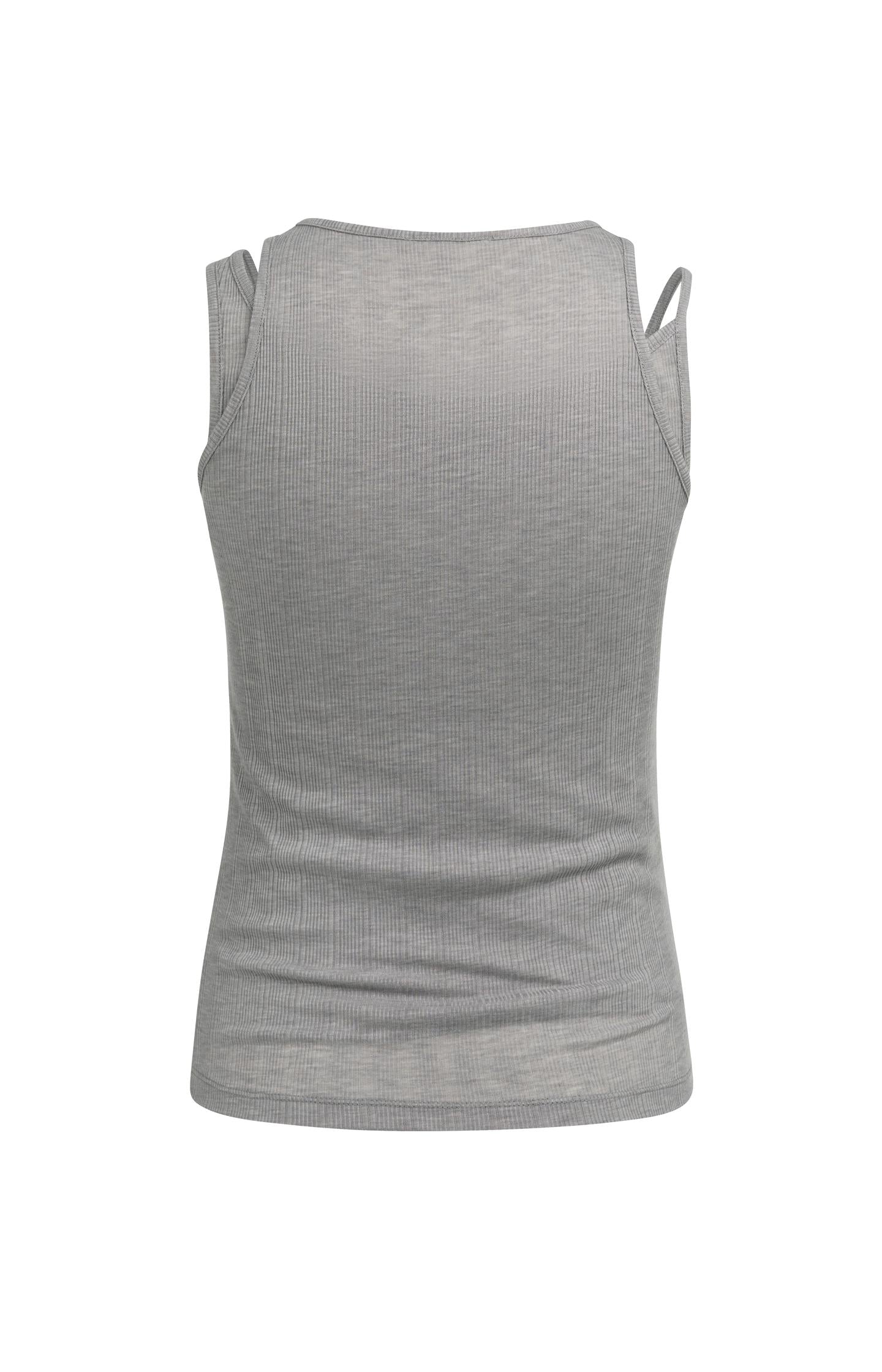 Double-layer singlet with asymmetric straps